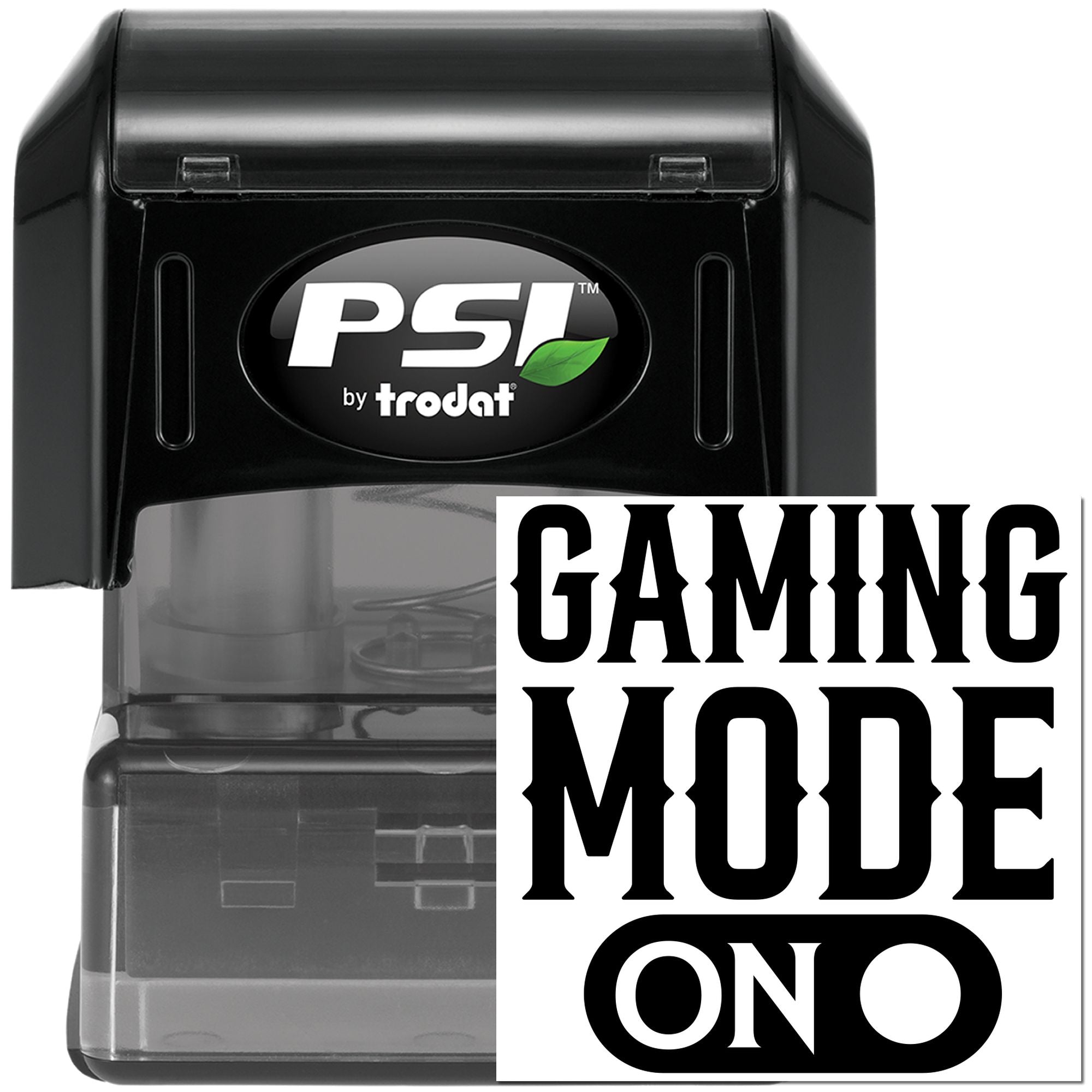 Pre-Inked Gaming Mode On Card Making Stamp