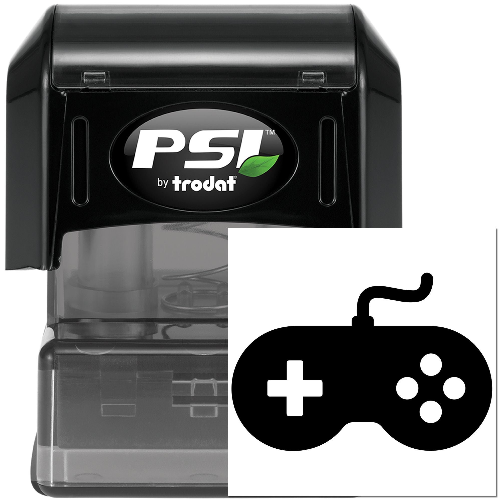 Pre-Inked Video Game Controller Journaling Stamp