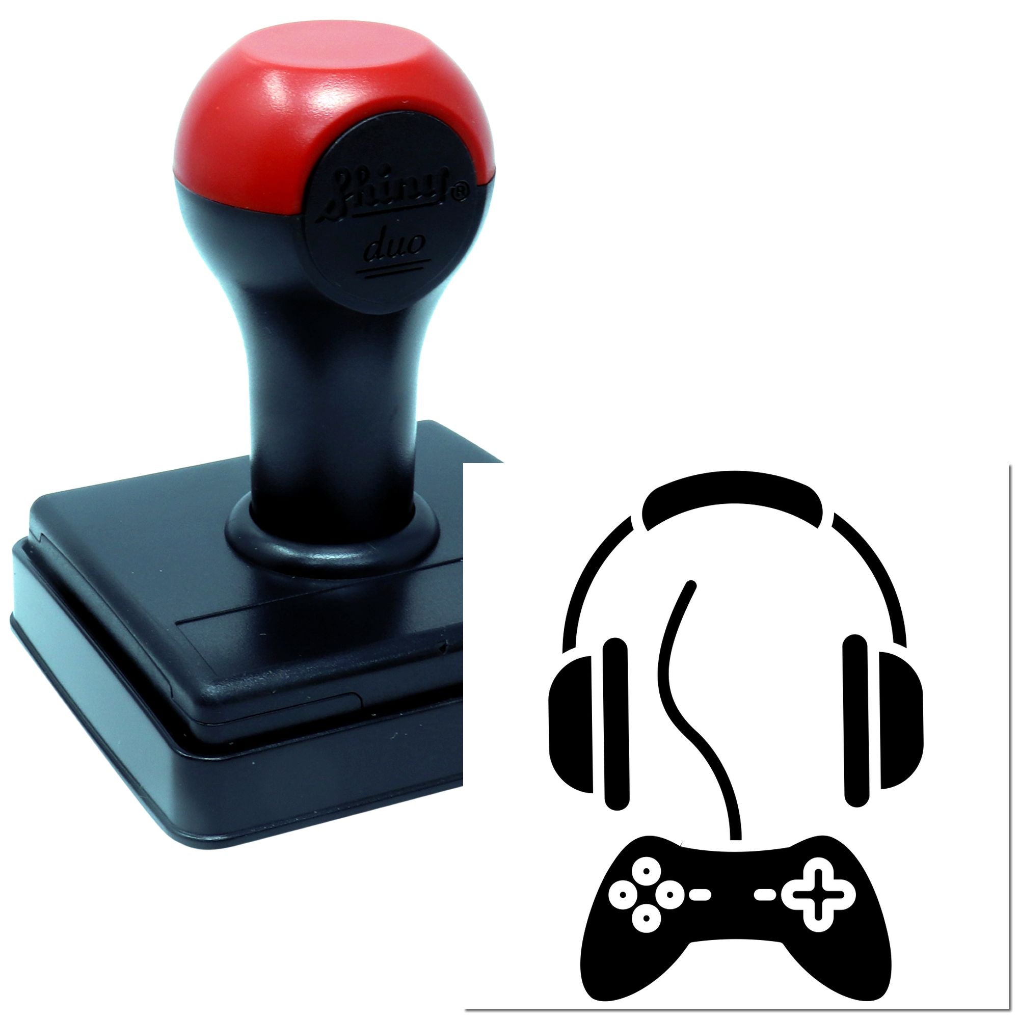 Duo Headset And Controller Gaming Fusion Hand Stamp