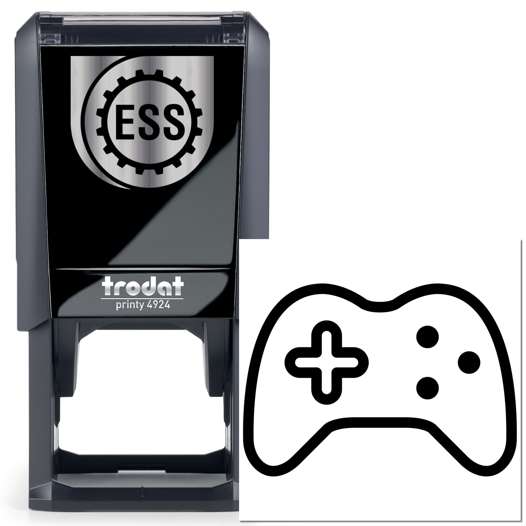 Self-Inking Game Controller Place Card Stamp