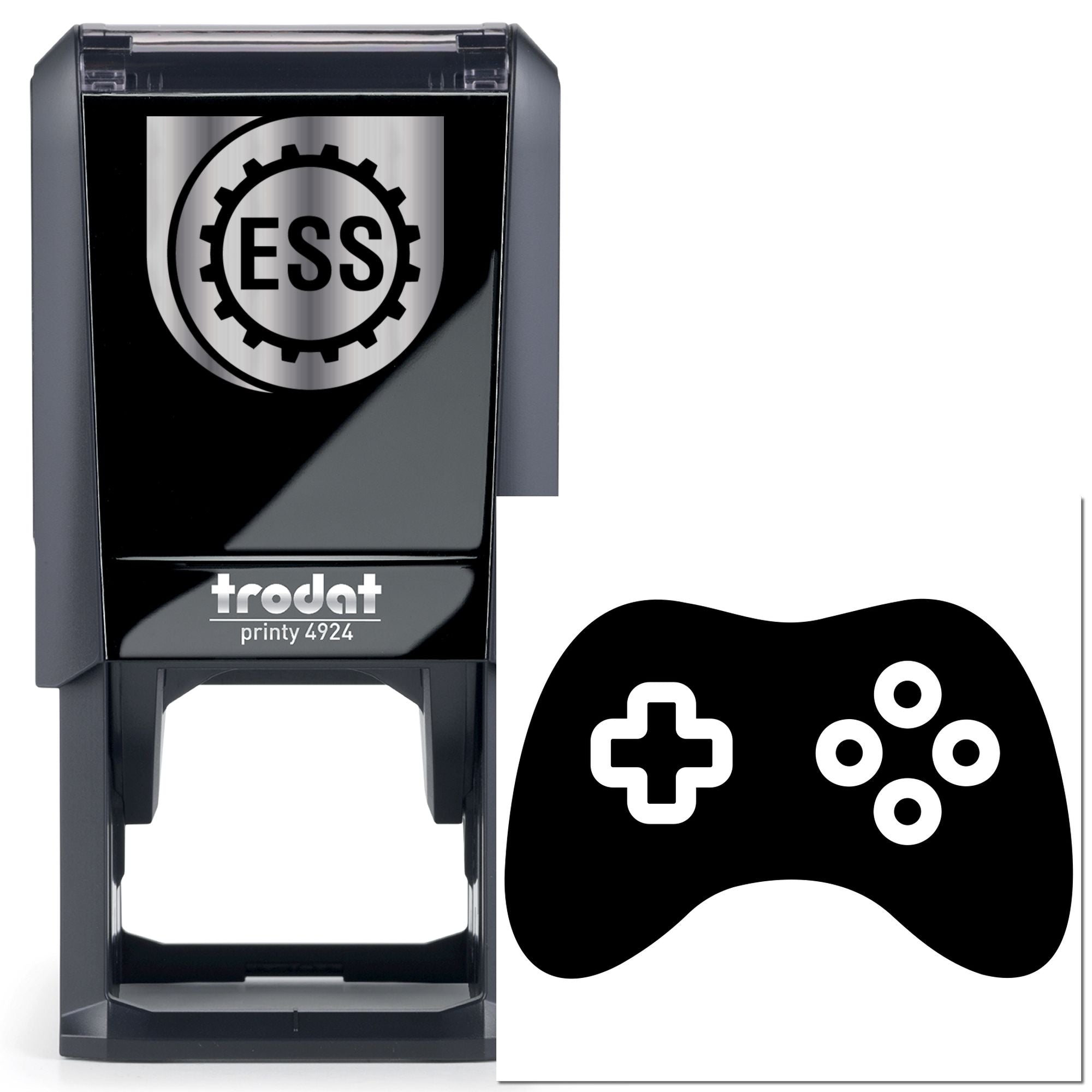 Self-Inking Game Controller Scrapbooking Stamp