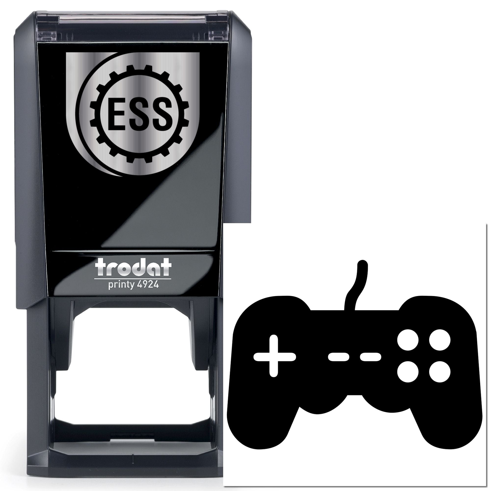 Self-Inking Game Controller Card Making Stamp