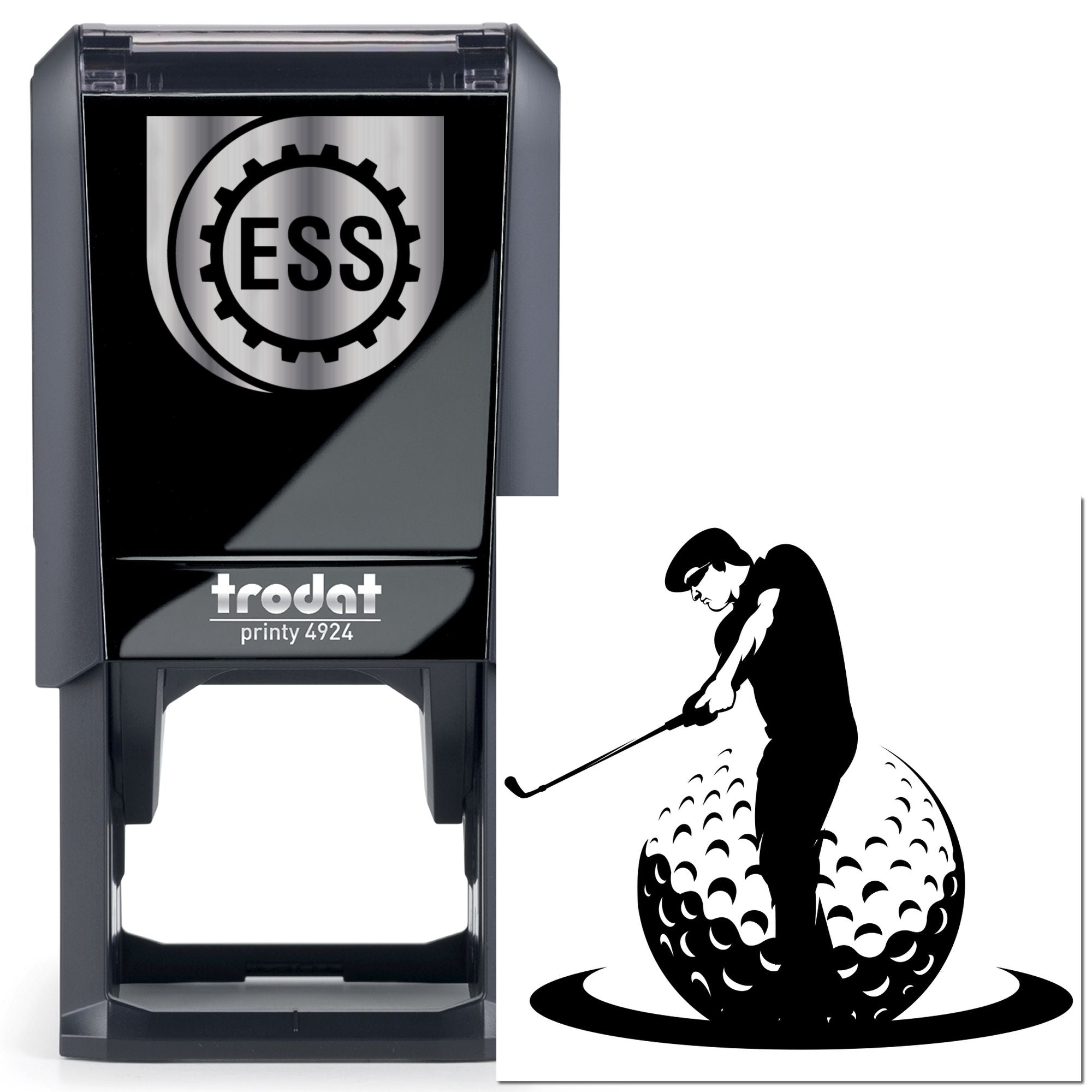 Self-Inking Giant Golfball Card Making Stamp