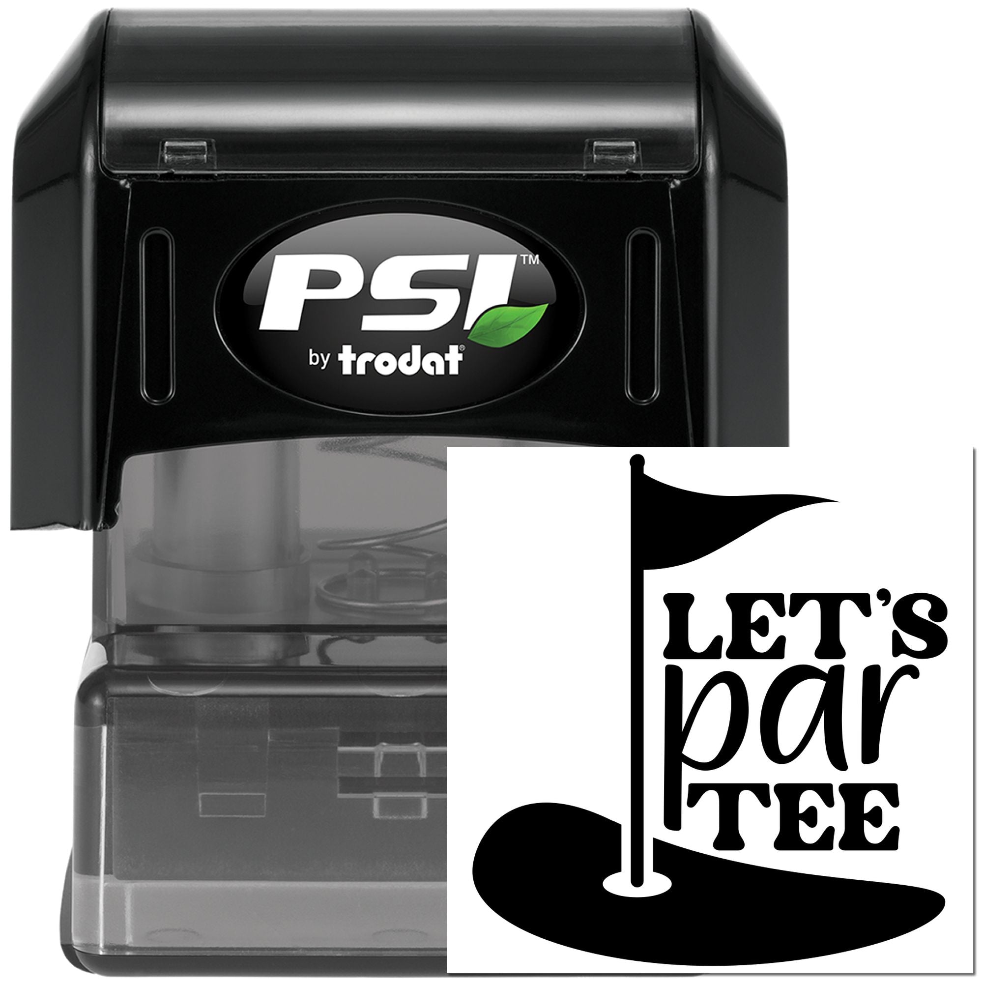 Pre-Inked Let's Party Tee Card Making Stamp