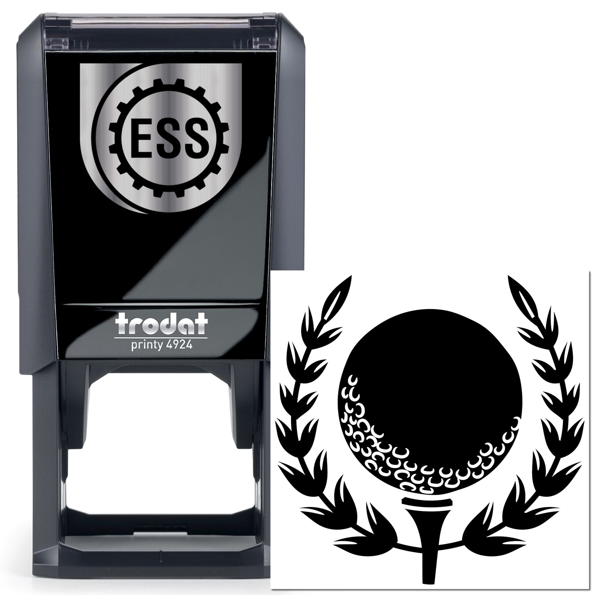 Self-Inking Award Ball Tag Stamp