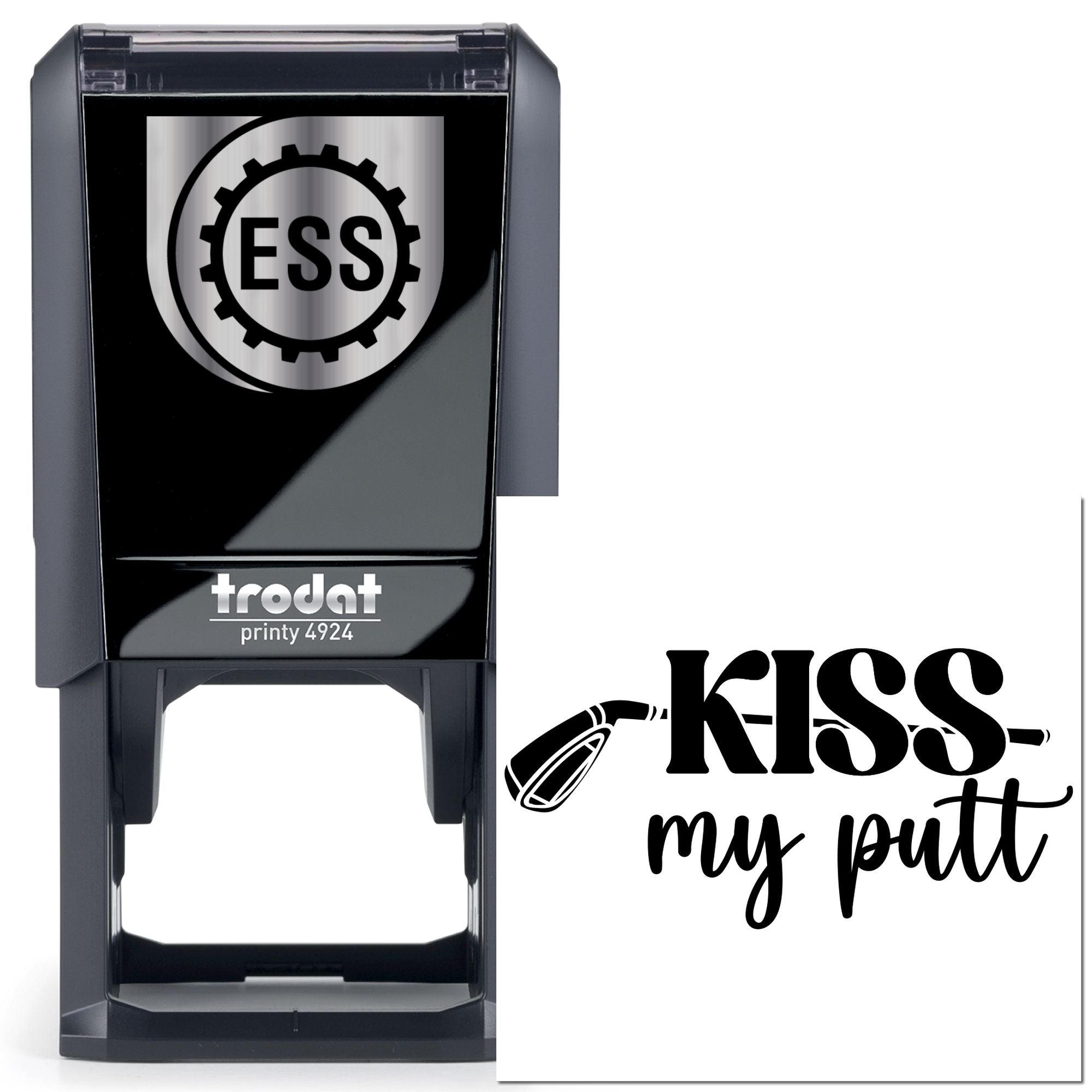 Self-Inking Cheeky Kiss Card Making Stamp