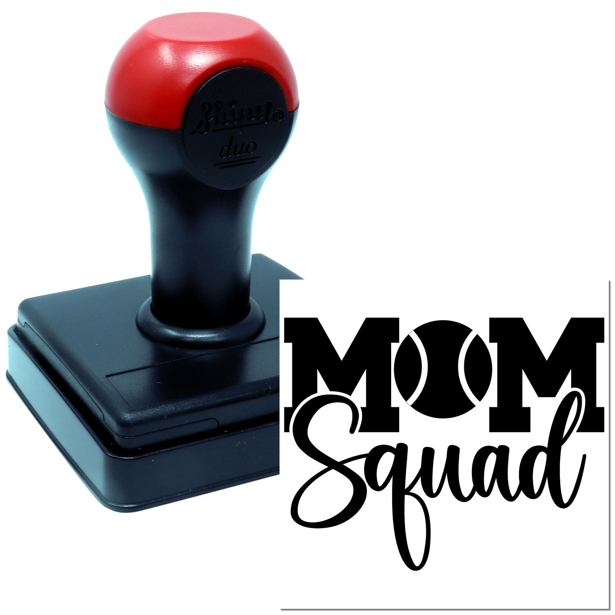 Duo Baseball Mom Squad Team Spirit Hand Stamp
