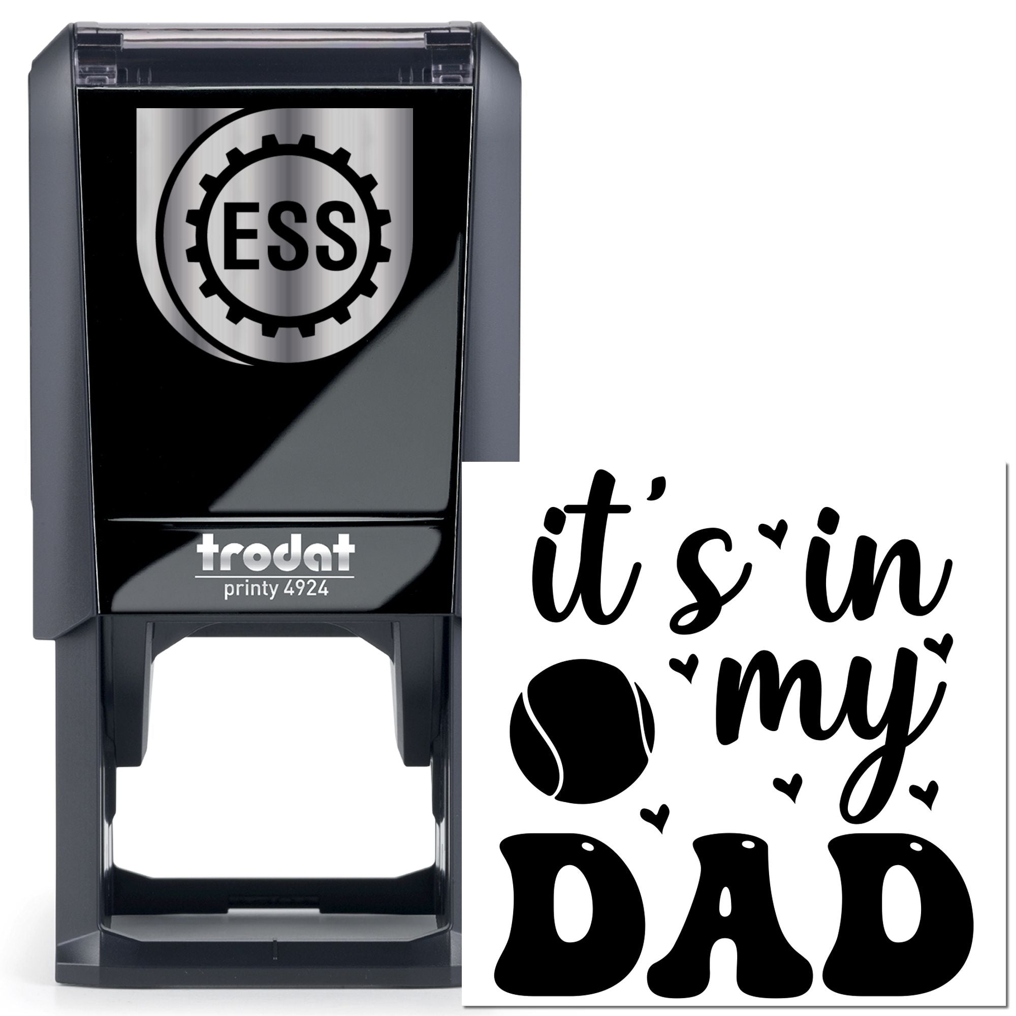 Self-Inking Baseball Dad Cardmaking Stamp