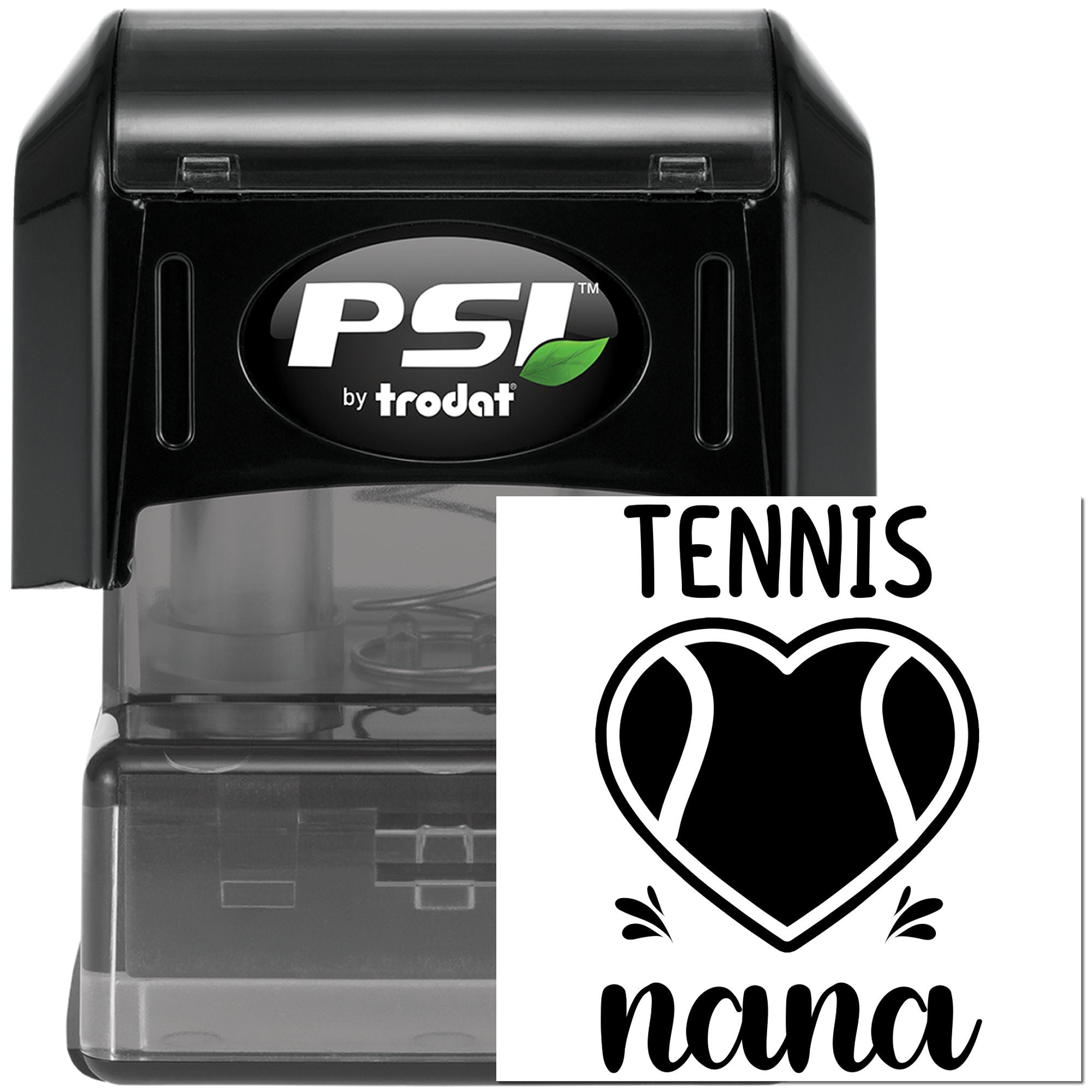 Pre-Inked Nana Loves Tennis Cardmaking Stamp