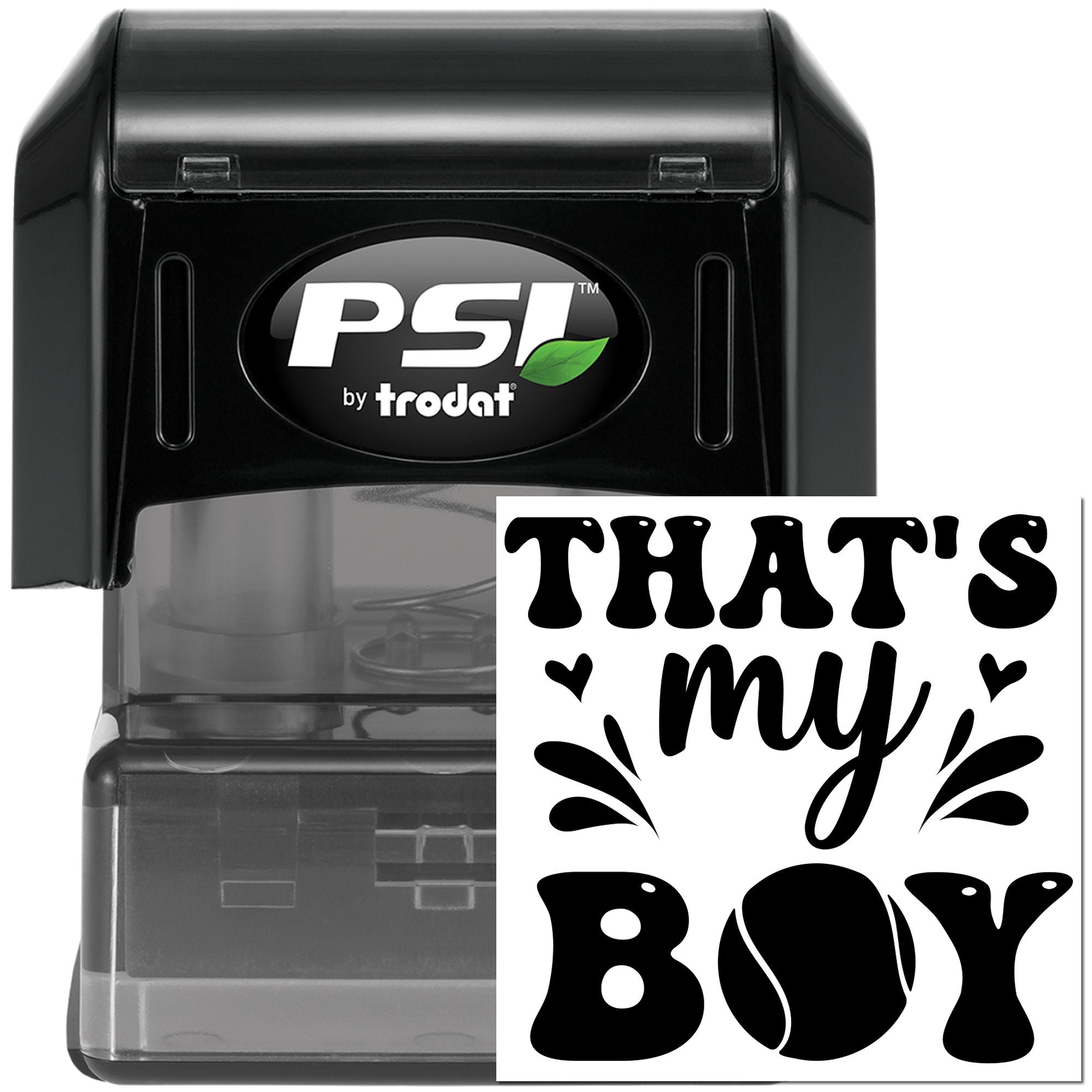 Pre-Inked That's My Boy Papercraft Stamp