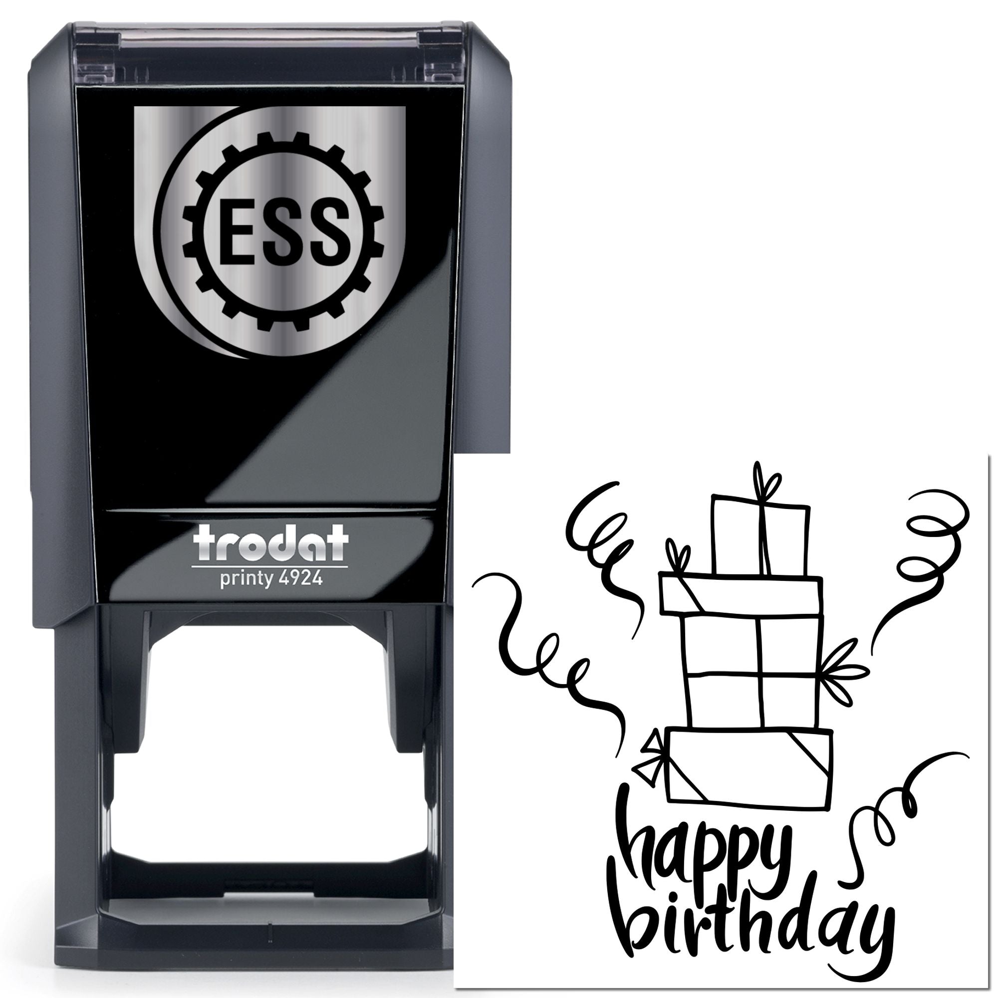 Self-Inking Spectacular Birthday Party Extravaganza Craft Stamp