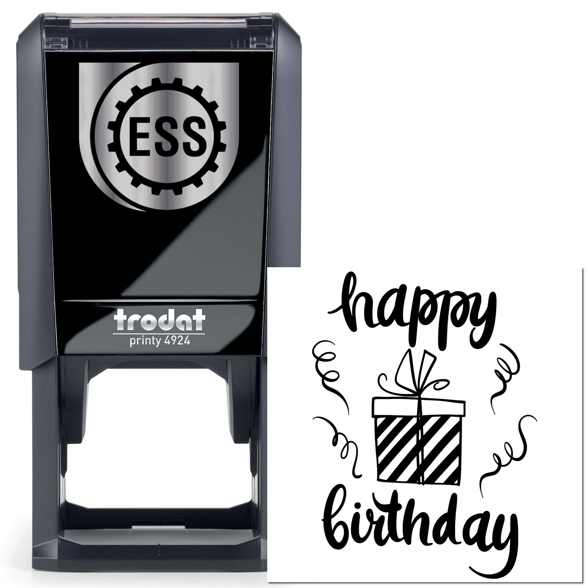 Self-Inking Birthday Party Gala Scrapbook Stamp