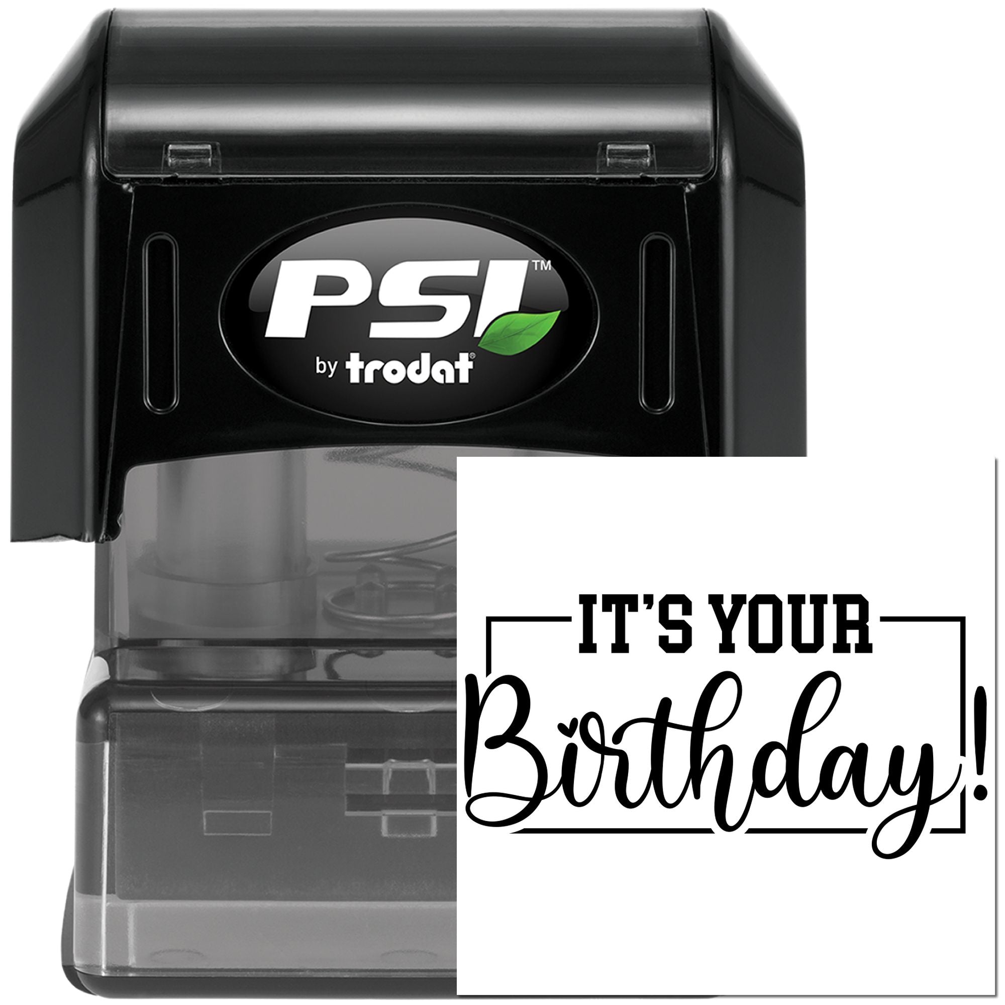 PSI Pre-Inked Birthday Celebration Craft Stamp