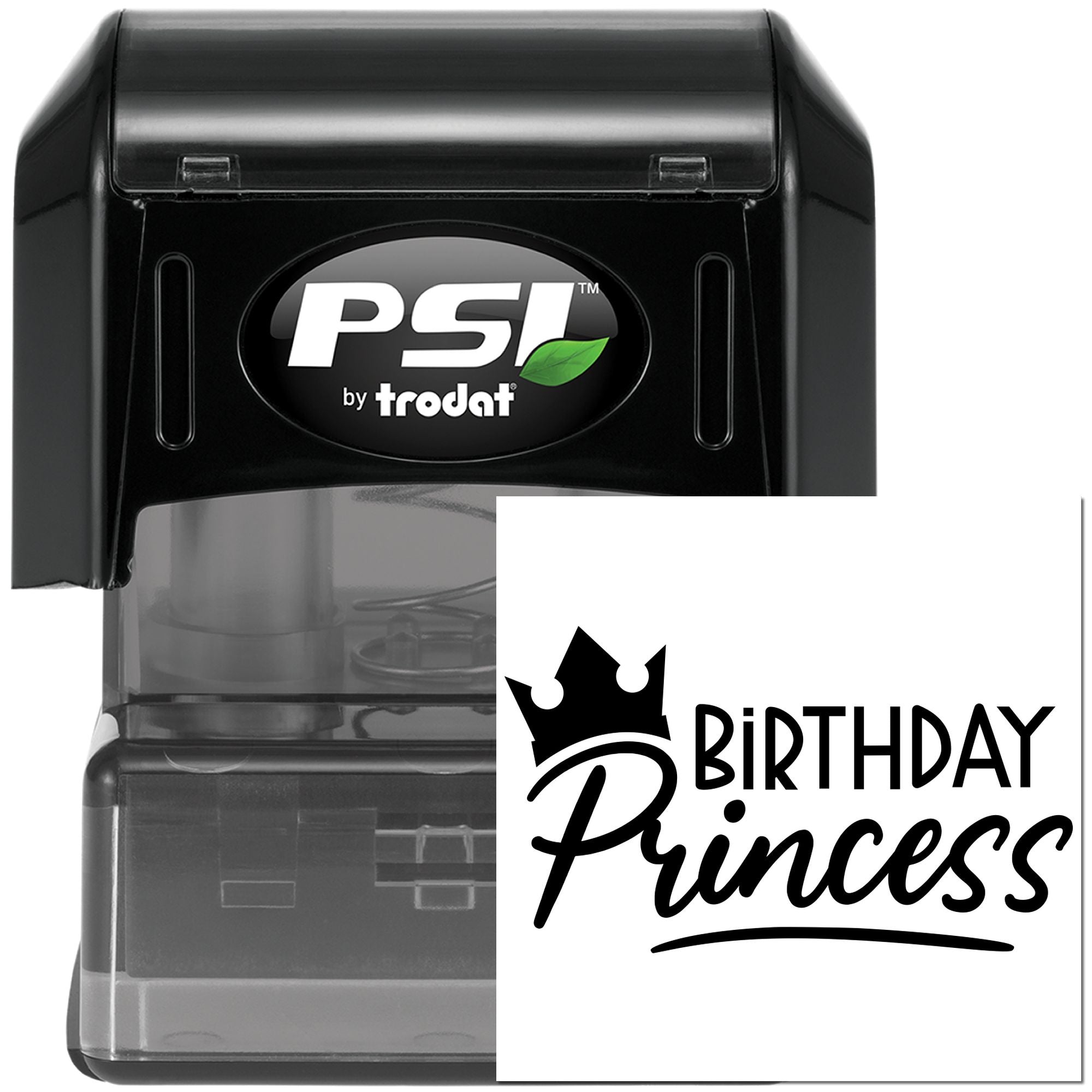 PSI Pre-Inked Crowning Birthday Cheer Scrapbook Stamp