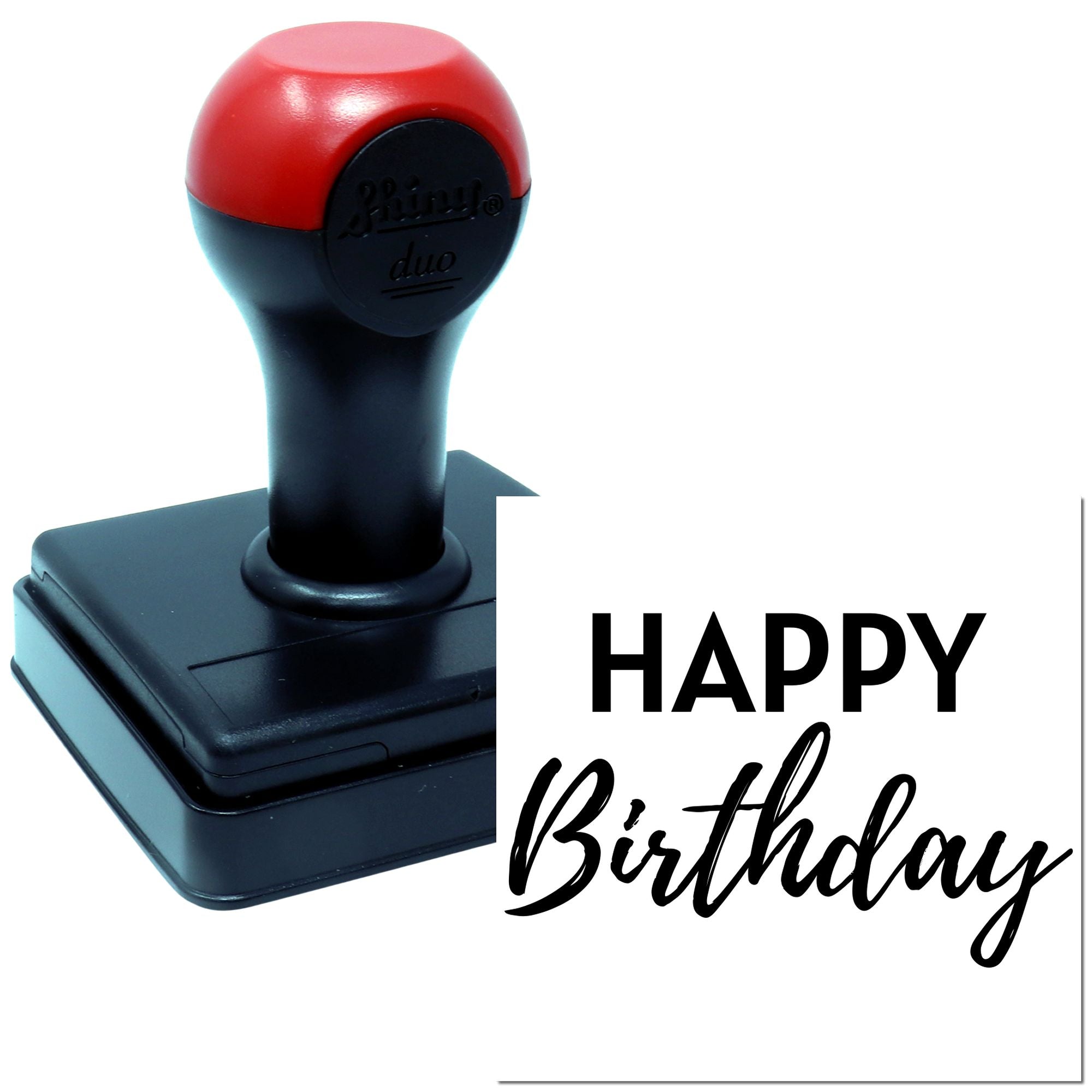 Hand Vibrant Banner Display Card Making Stamp