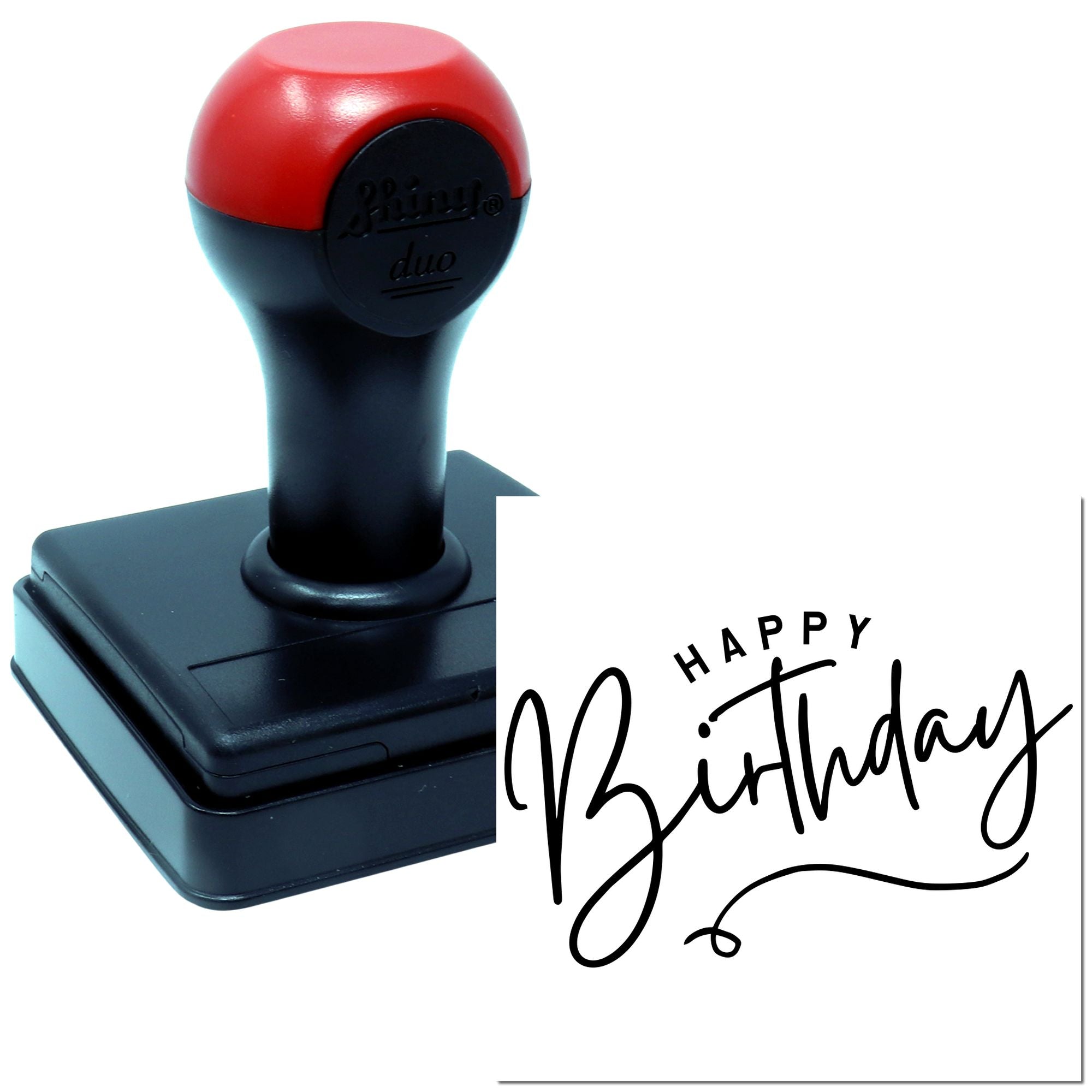 Hand Birthday Delight Fest Crafting Stamp