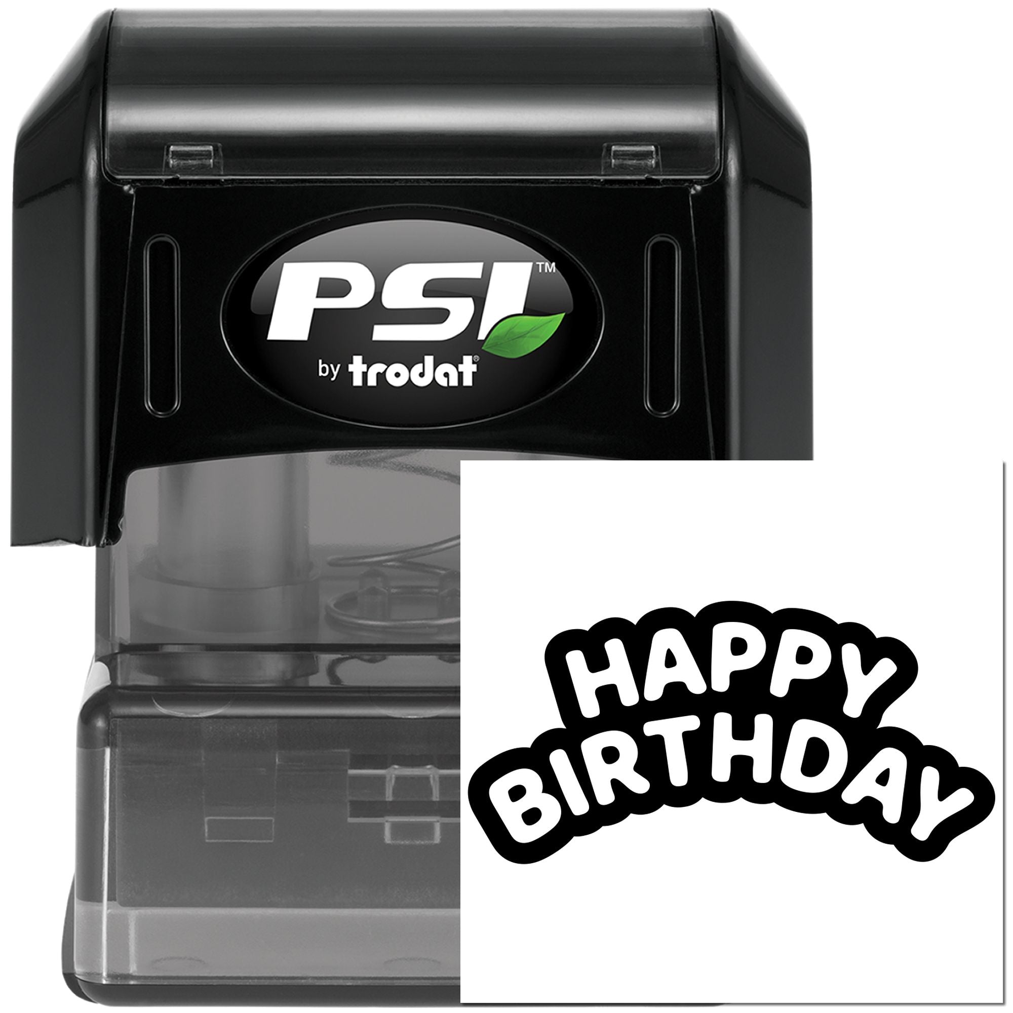 PSI Pre-Inked Colorful Festive Party Banner Scrapbook Stamp