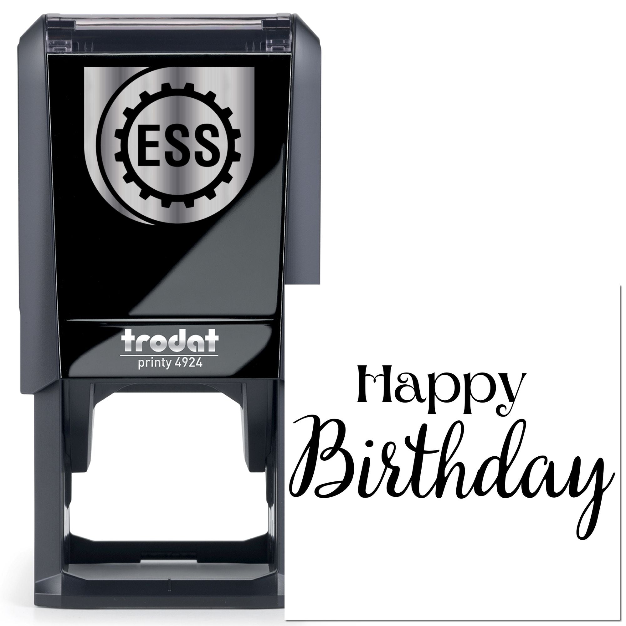 Self-Inking Joyous Birthday Boom Crafting Stamp