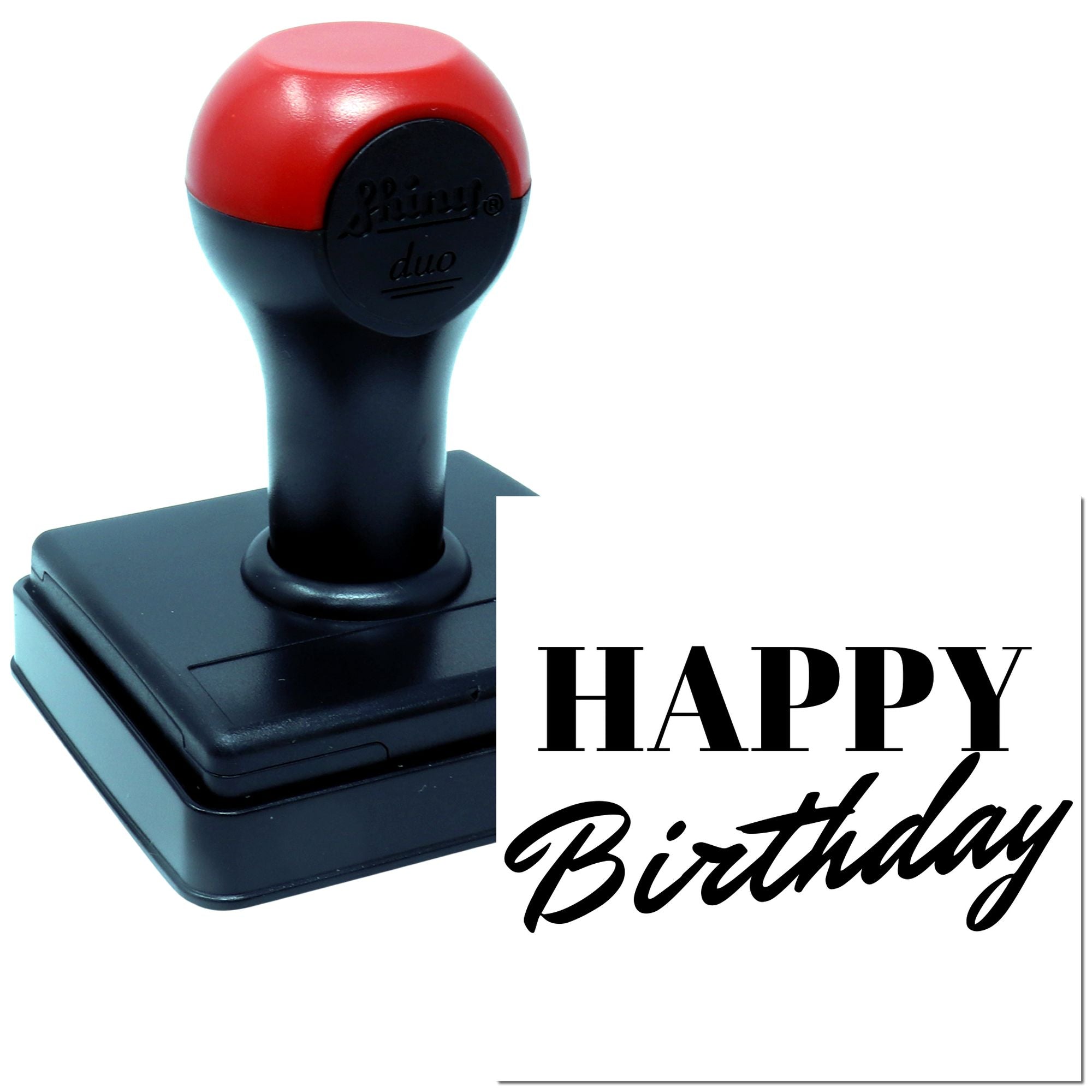 Hand Festive Birthday Atmosphere Craft Stamp