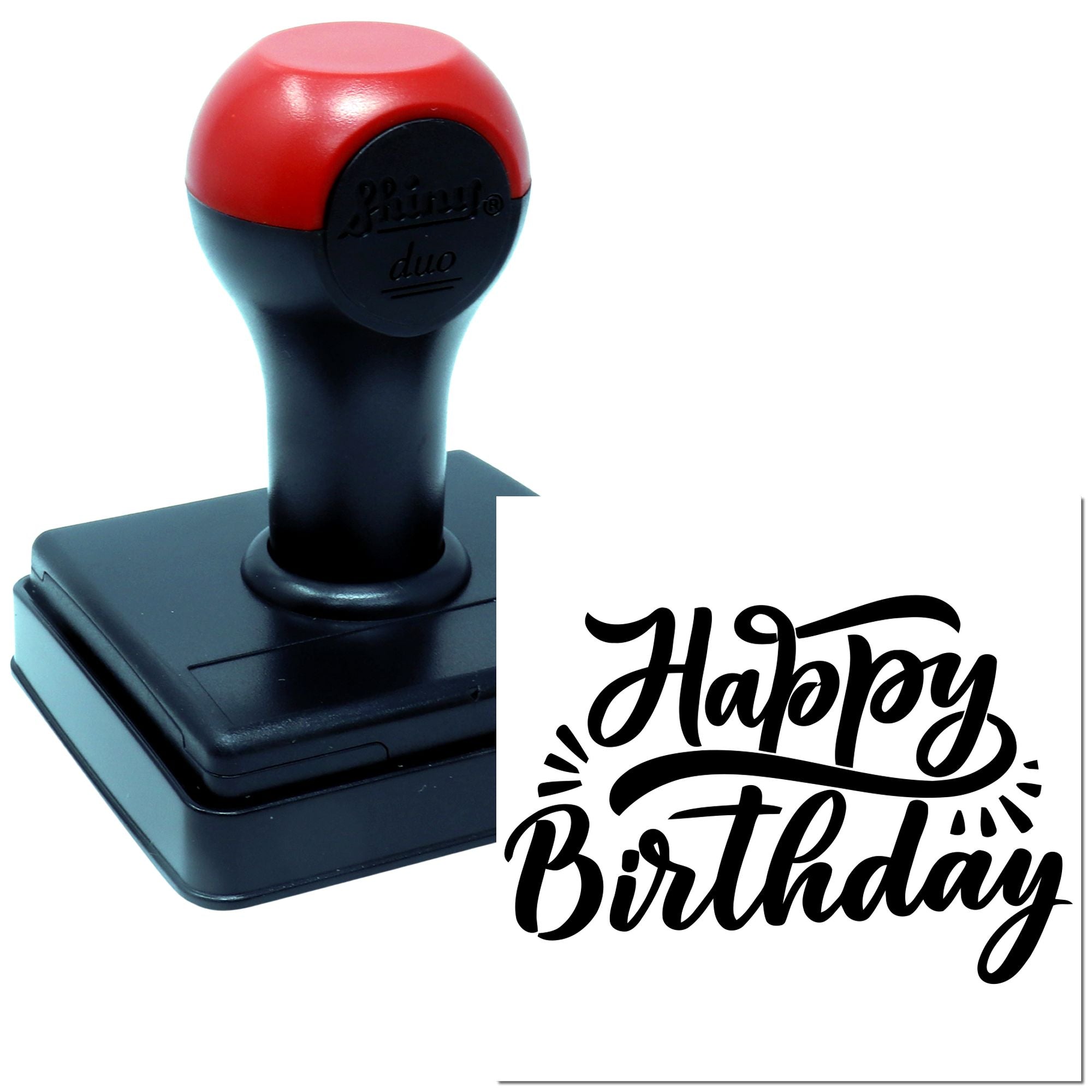 Hand Epic Birthday Celebration Scrapbooking Stamp