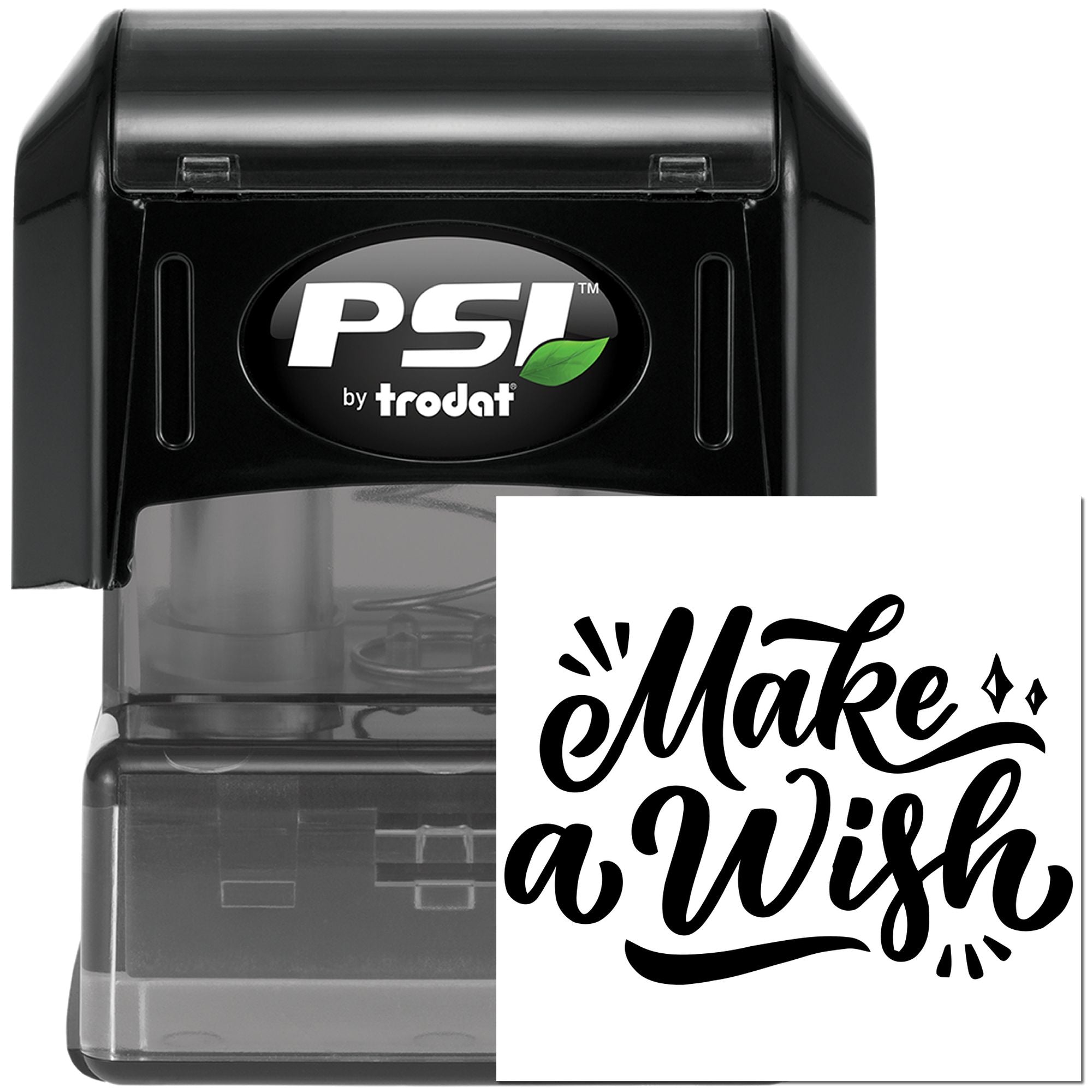 PSI Pre-Inked Glitter Dream Energy Paper Craft Stamp