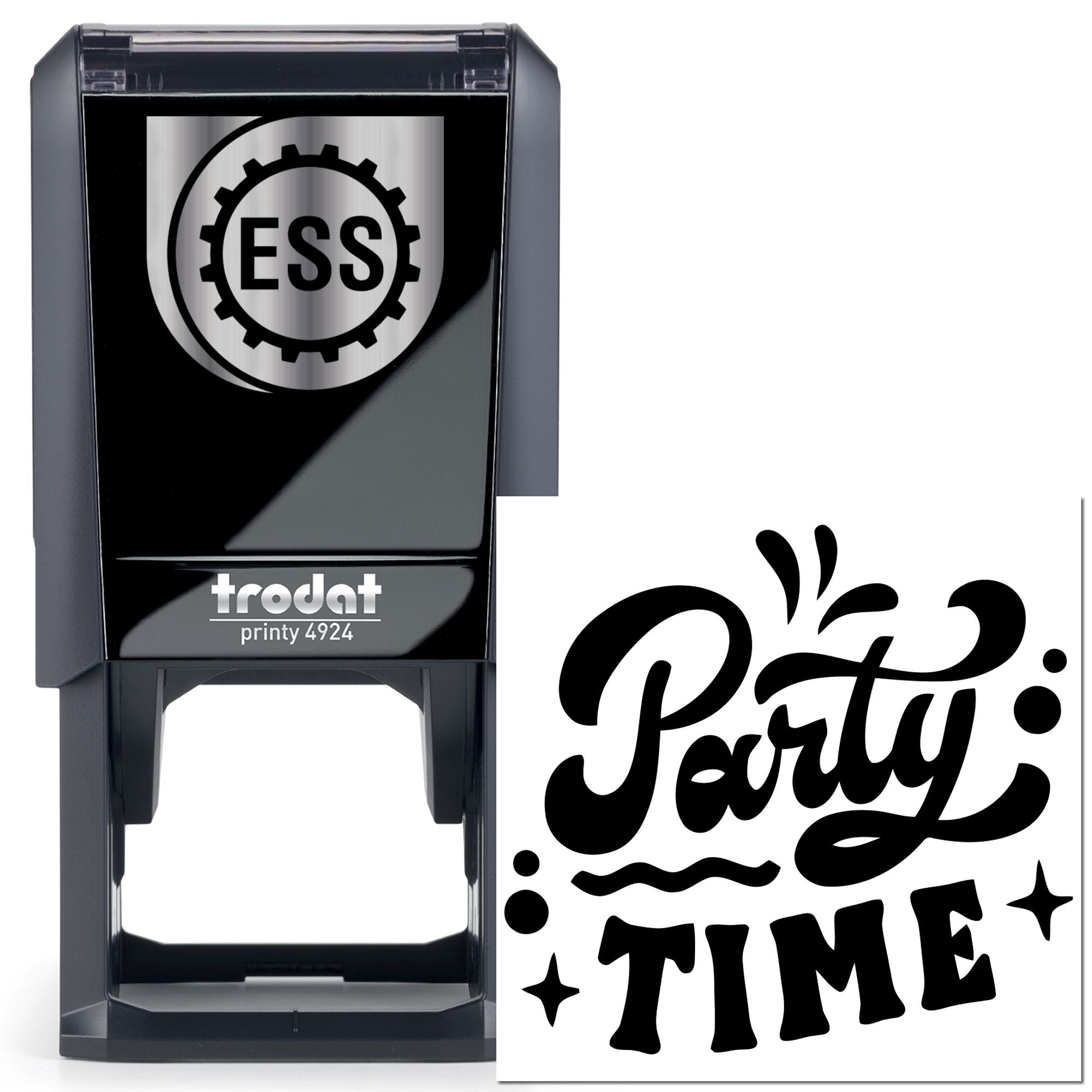 Self-Inking Party Spirit Vibes Scrapbooking Stamp