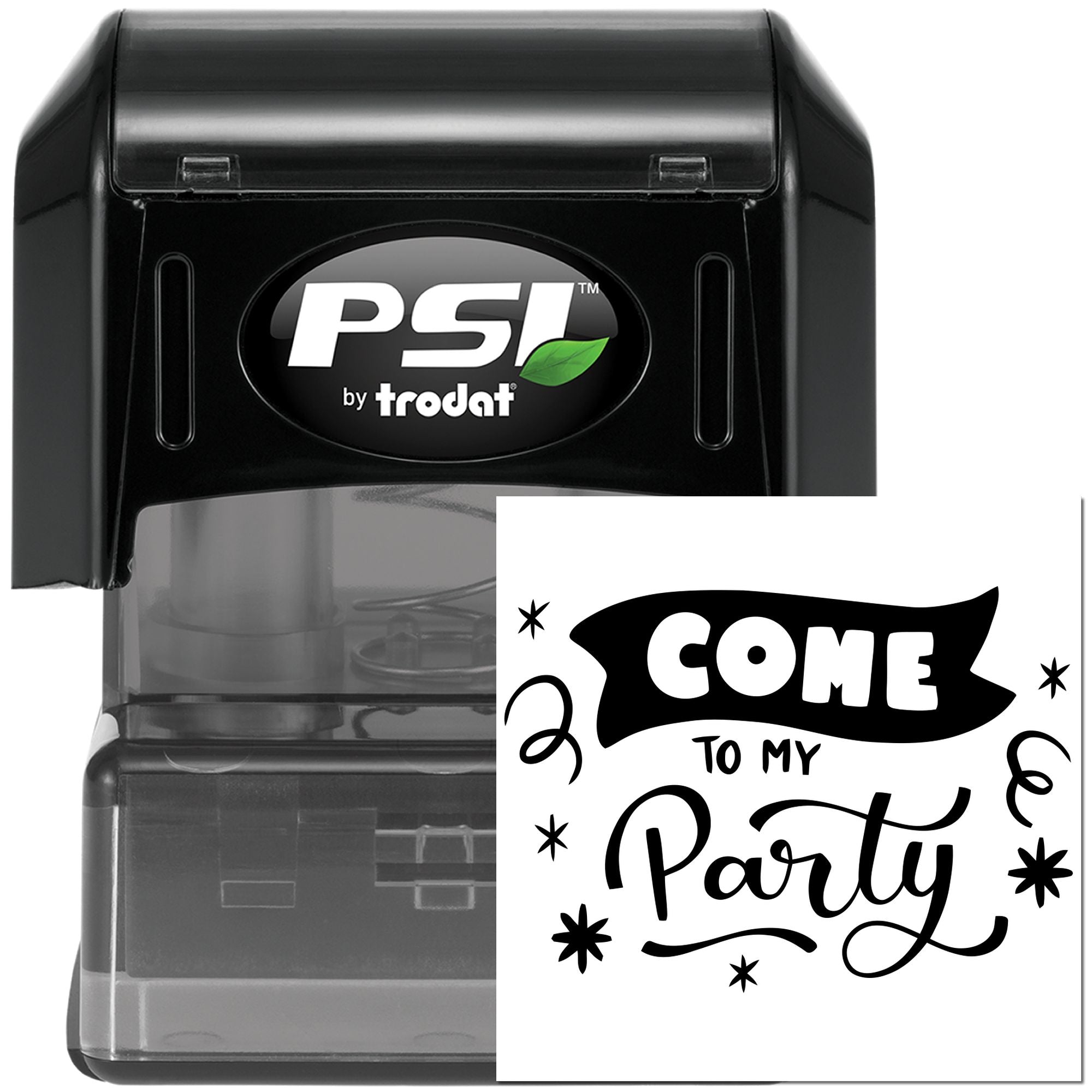 PSI Pre-Inked Festive Celebration Invite Card Stamp
