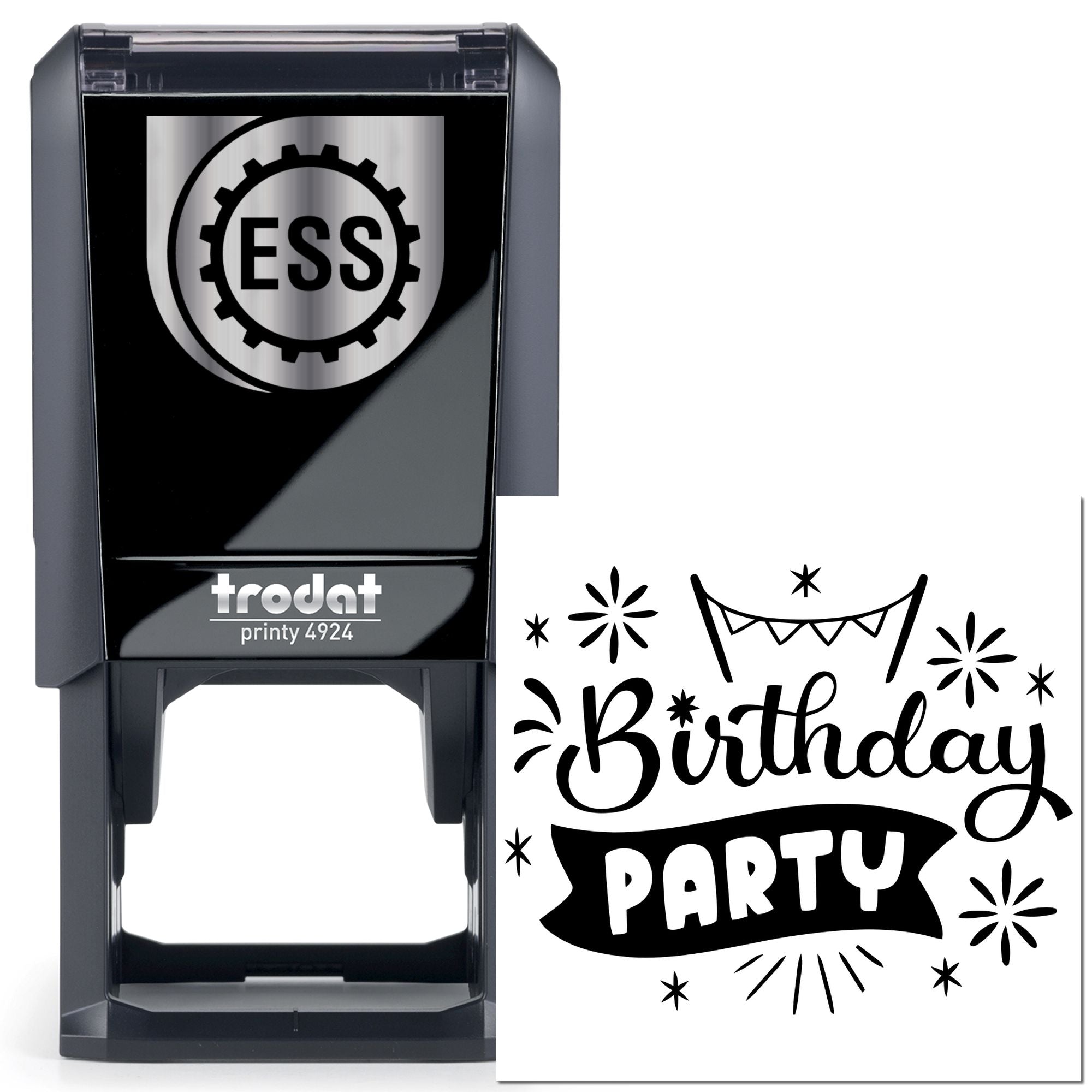 Self-Inking Fiesta Celebration Scrapbook Stamp