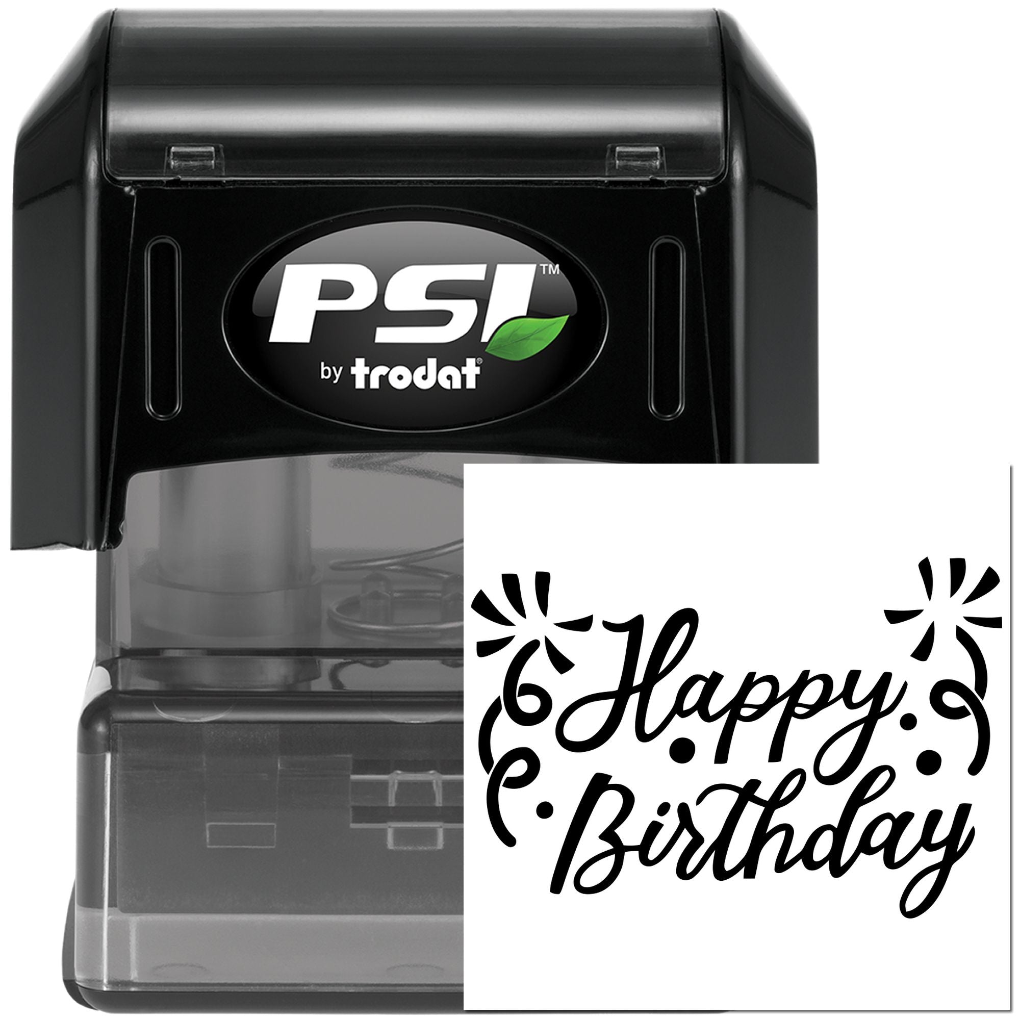 PSI Pre-Inked Confetti Birthday Bash Scrapbooking Stamp