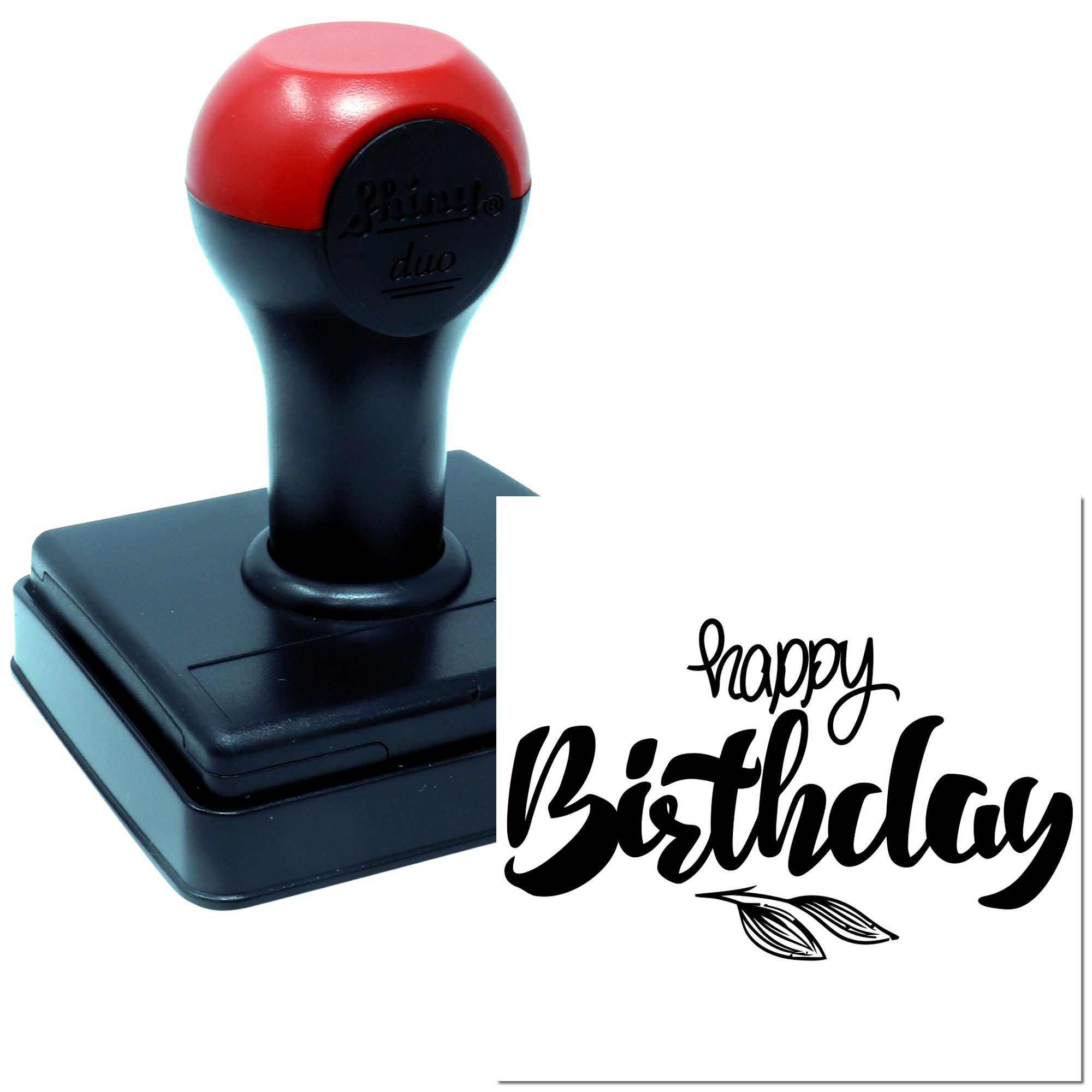 Hand Festive Birthday Fête Card Making Stamp