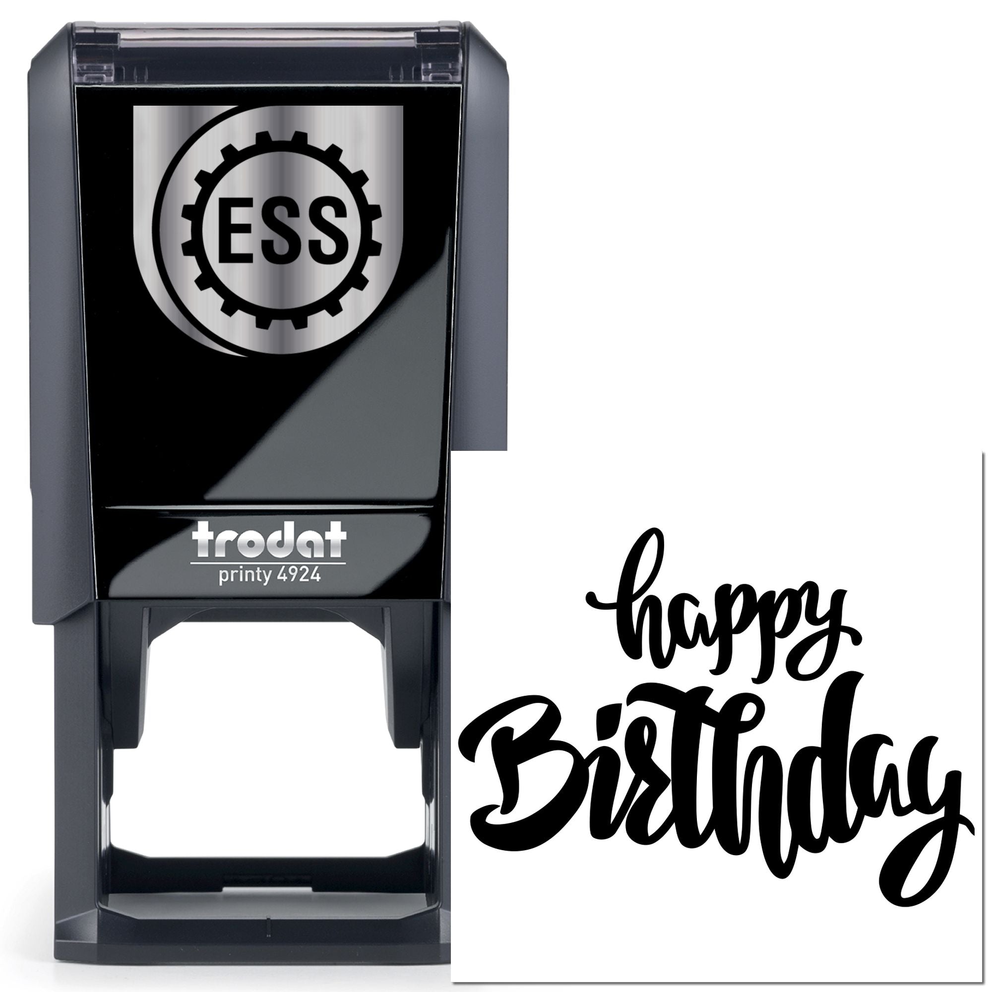 Self-Inking Birthday Party Guide Crafting Stamp