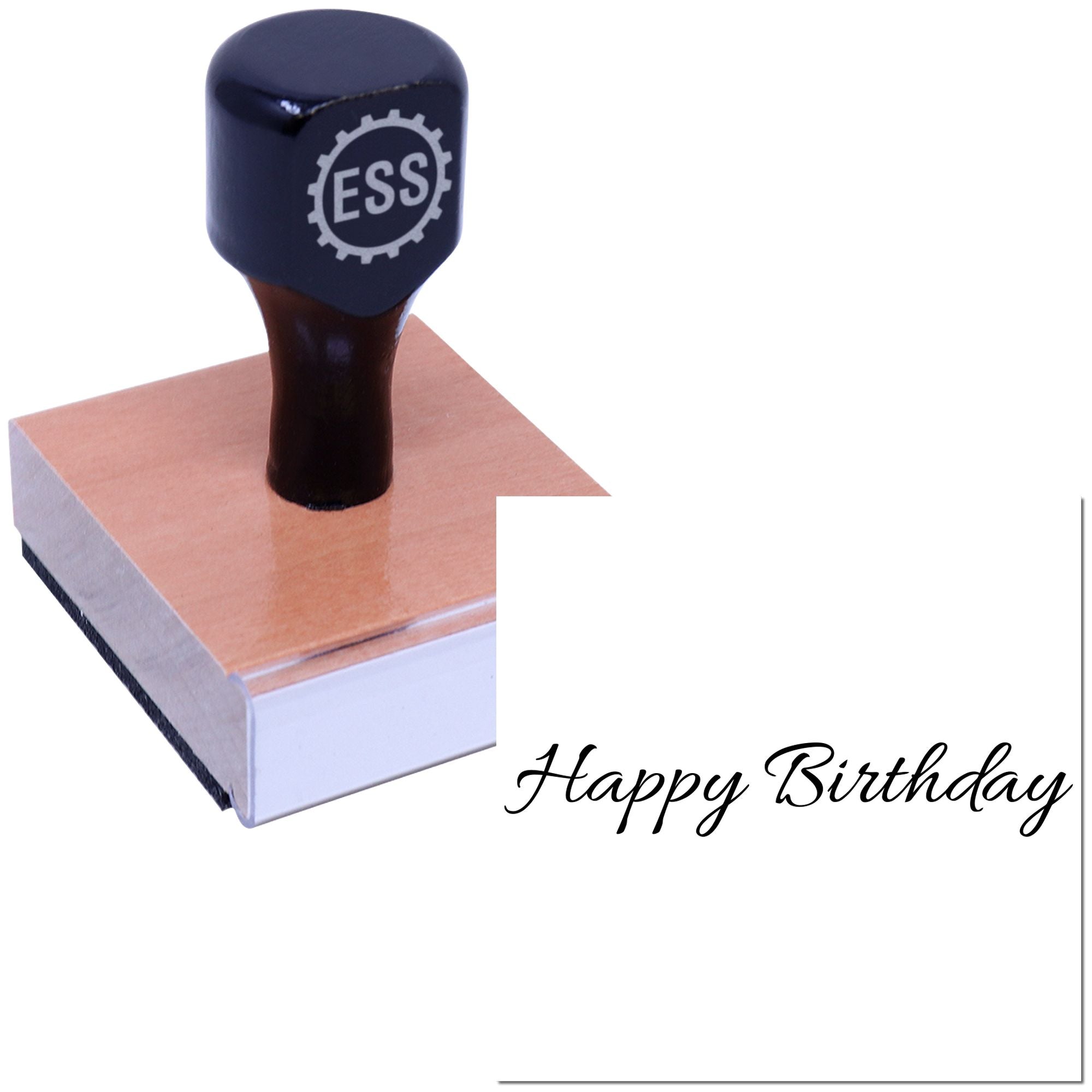 Celebration Joy Fest Crafting Rubber Stamp