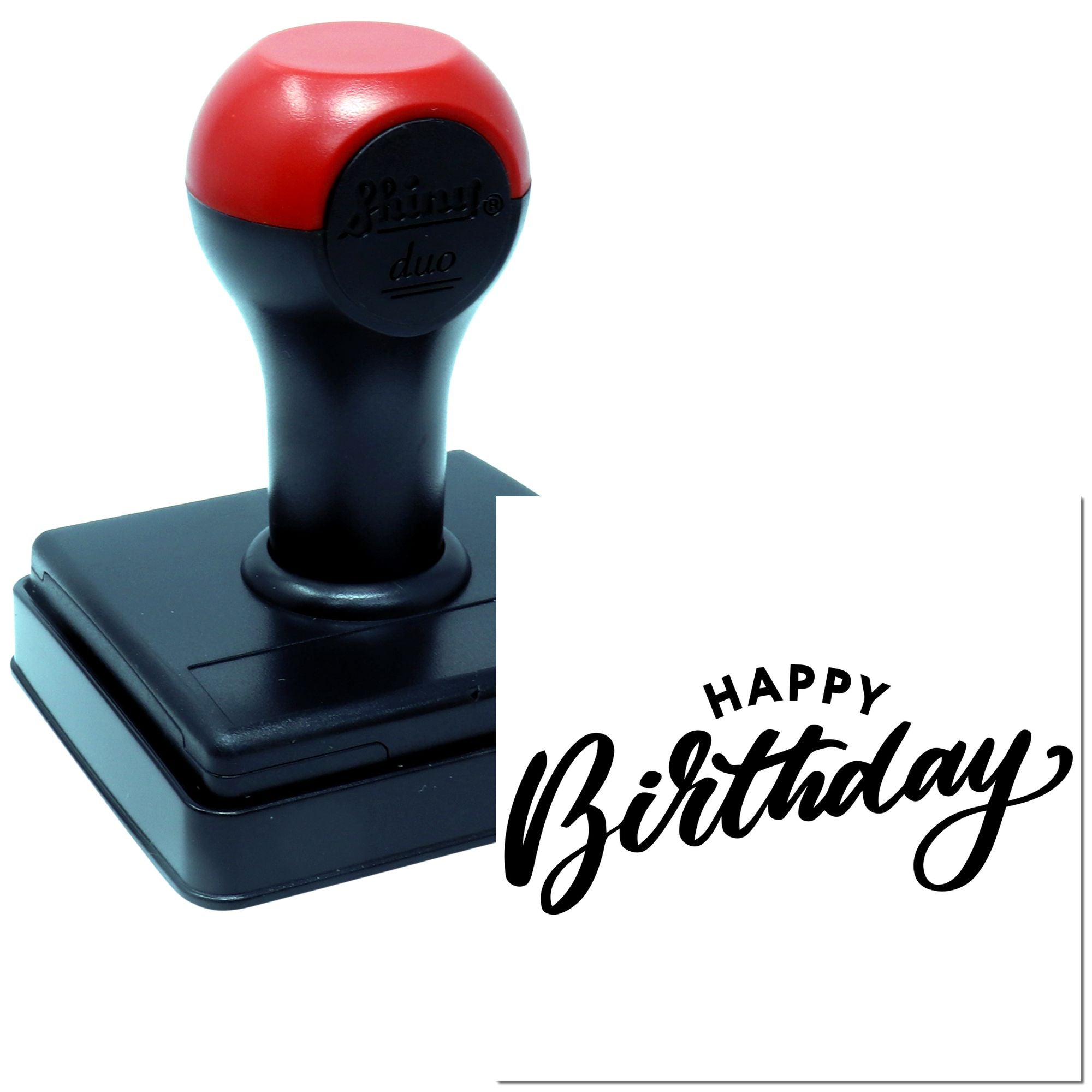 Hand Lavish Birthday Celebration Event Craft Stamp