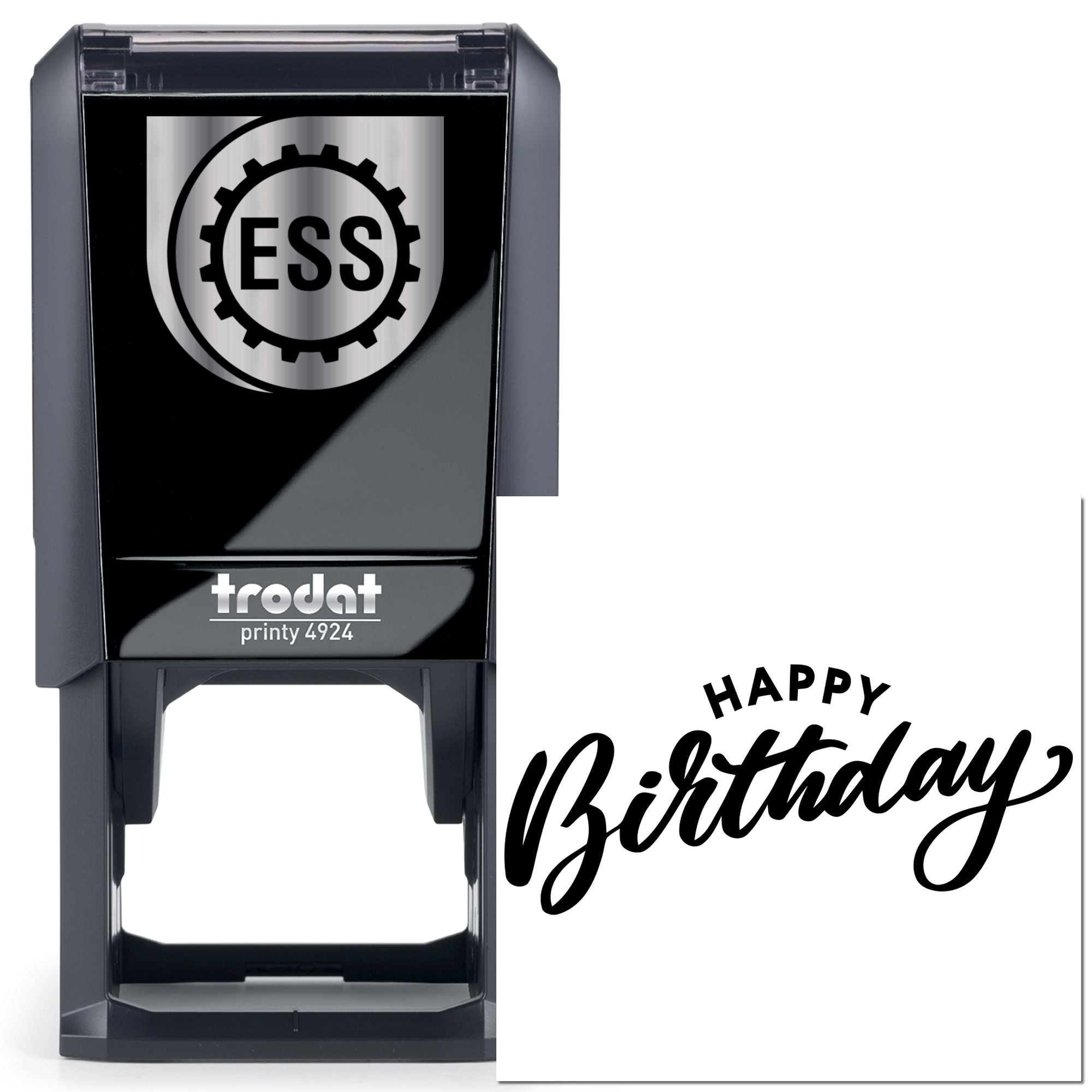 Self-Inking Lavish Birthday Celebration Event Crafting Stamp