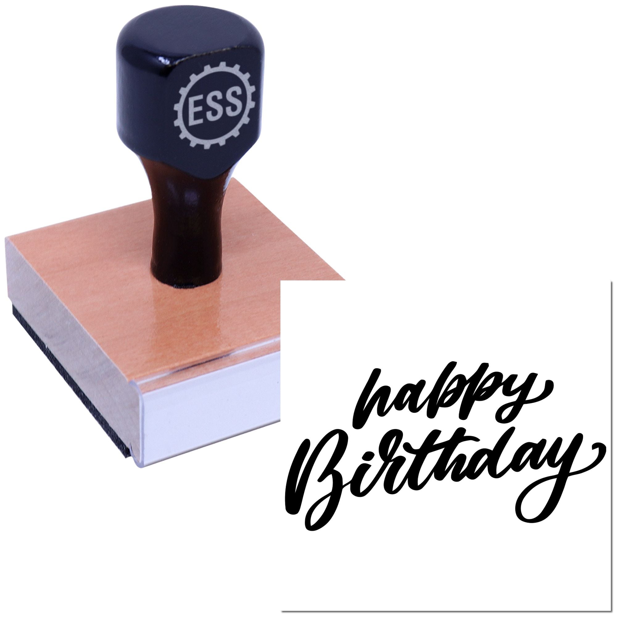 Festive Cheer Card Making Rubber Stamp