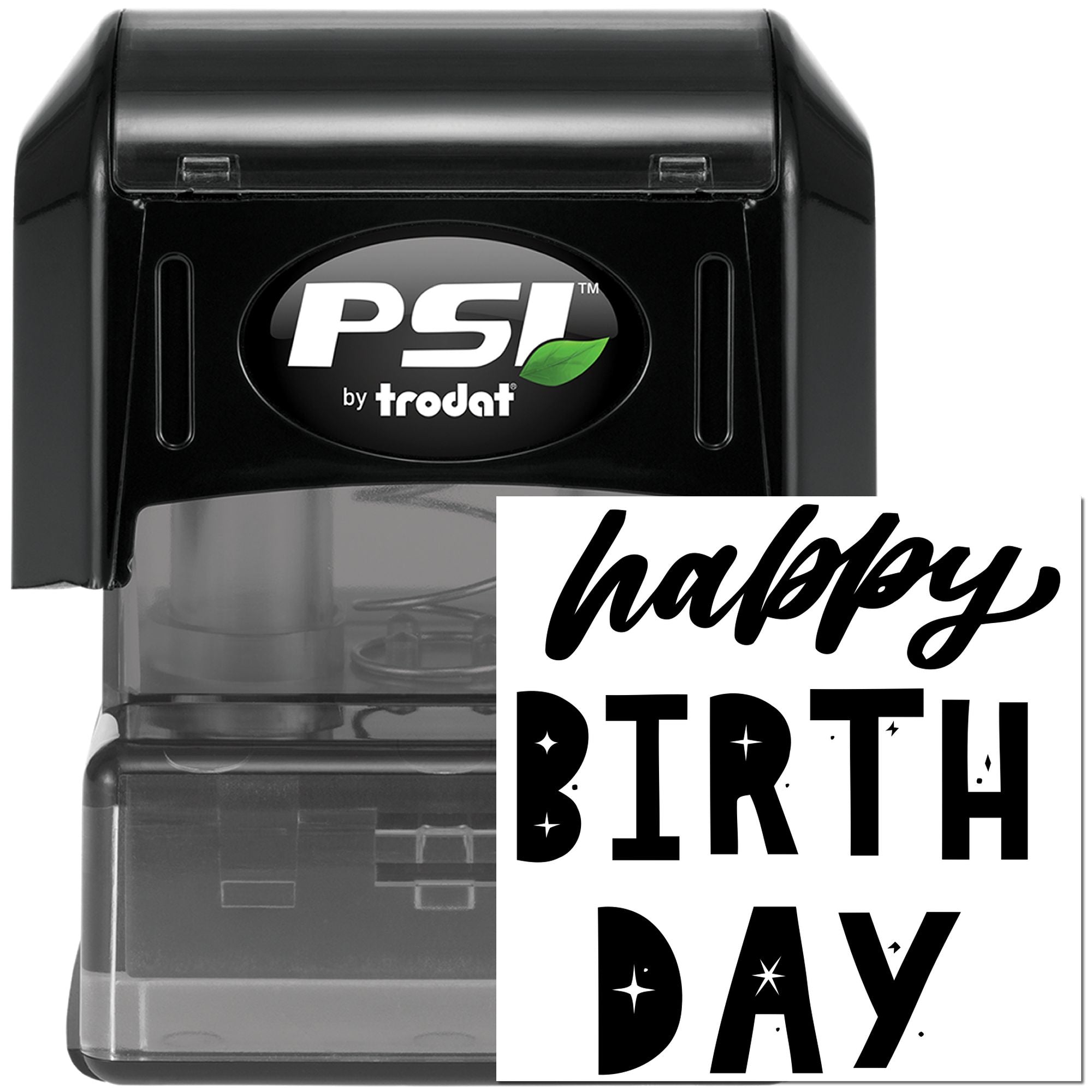 PSI Pre-Inked Shimmer Party Celebration Card Making Stamp