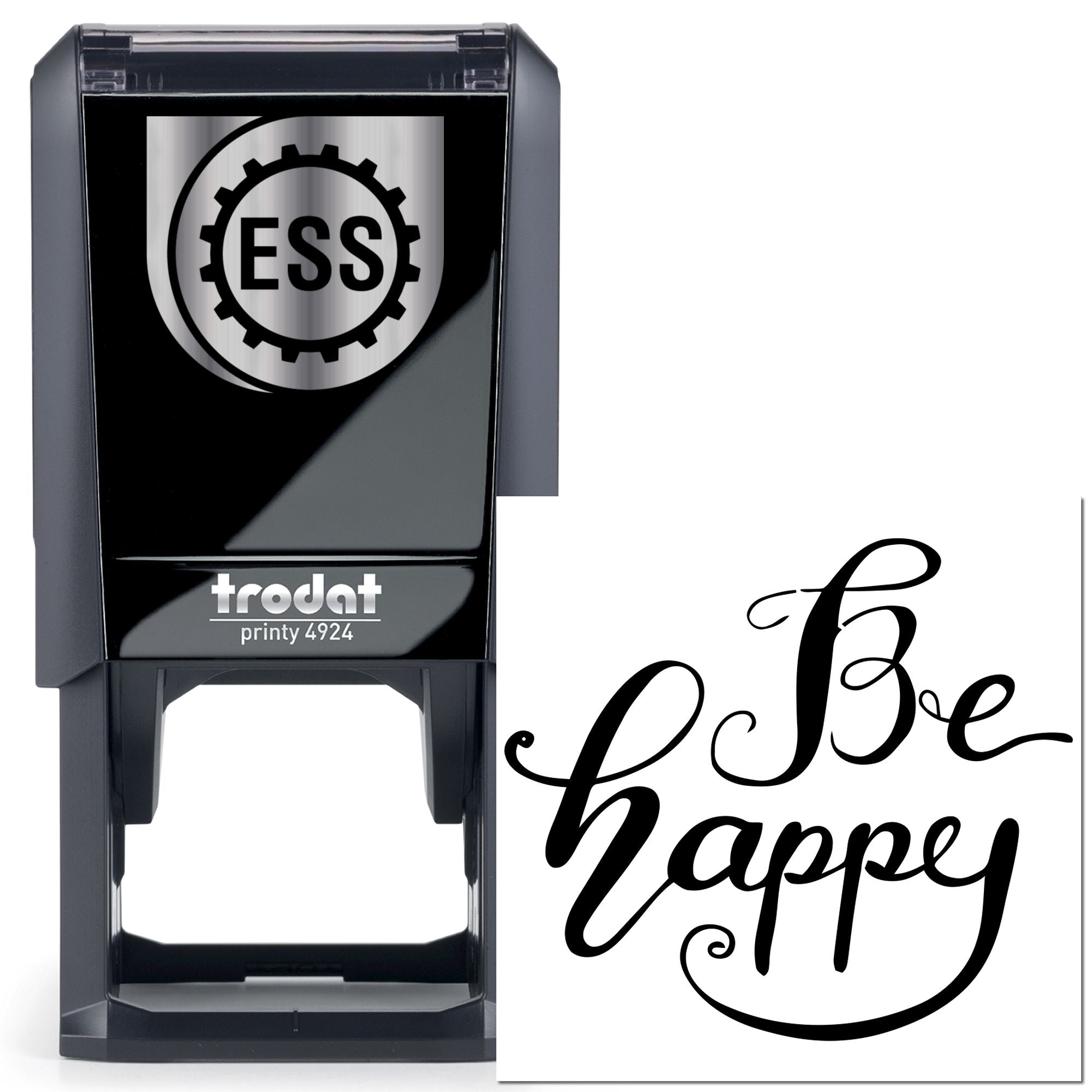 Self-Inking Joyful Whirl Mood Crafting Stamp