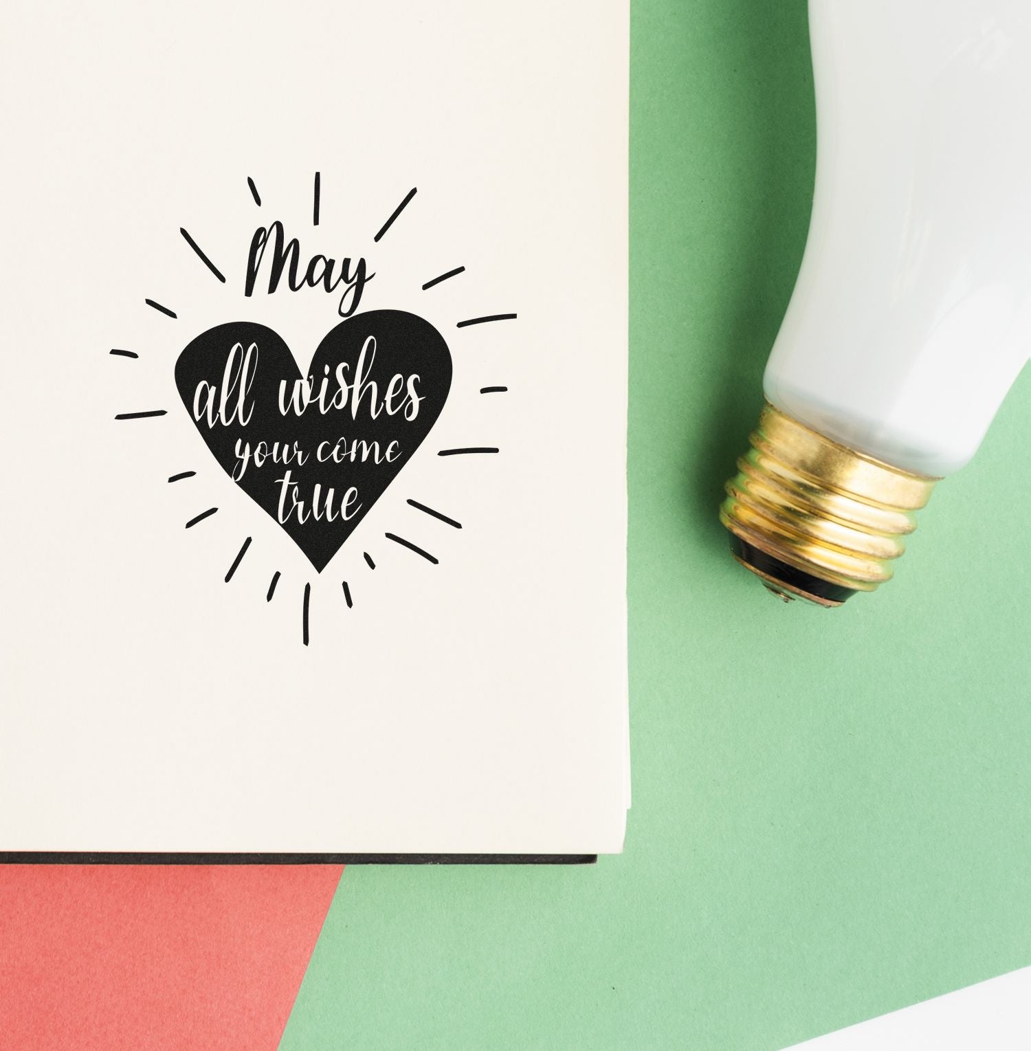 PSI Pre-Inked Luminous Dream Core Paper Craft Stamp