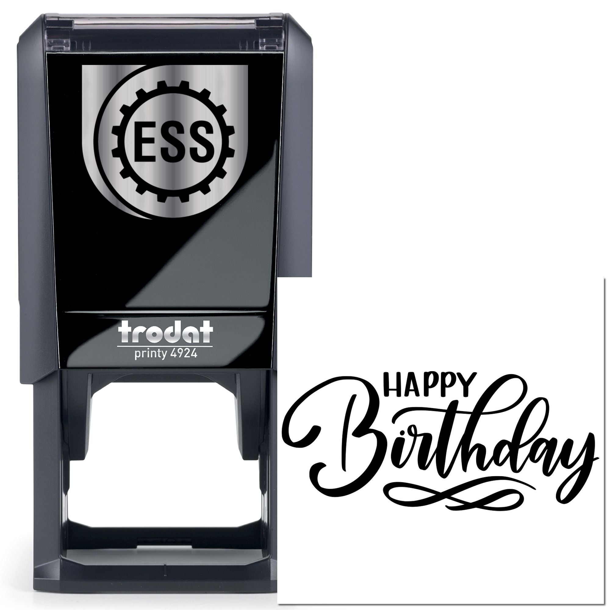 Self-Inking Celebration Party Joy Scrapbook Stamp
