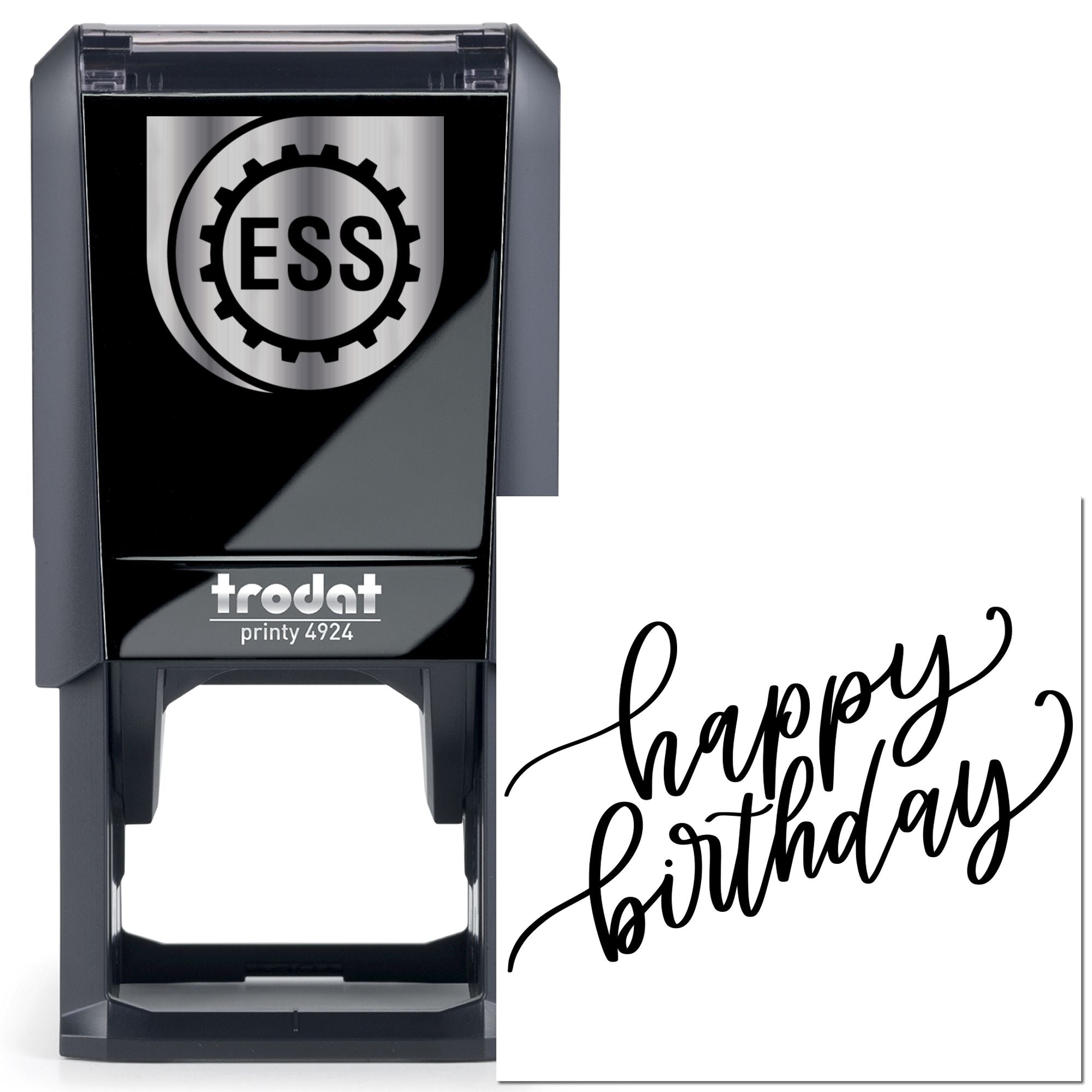 Self-Inking Whimsical Birthday Bash Crafting Stamp