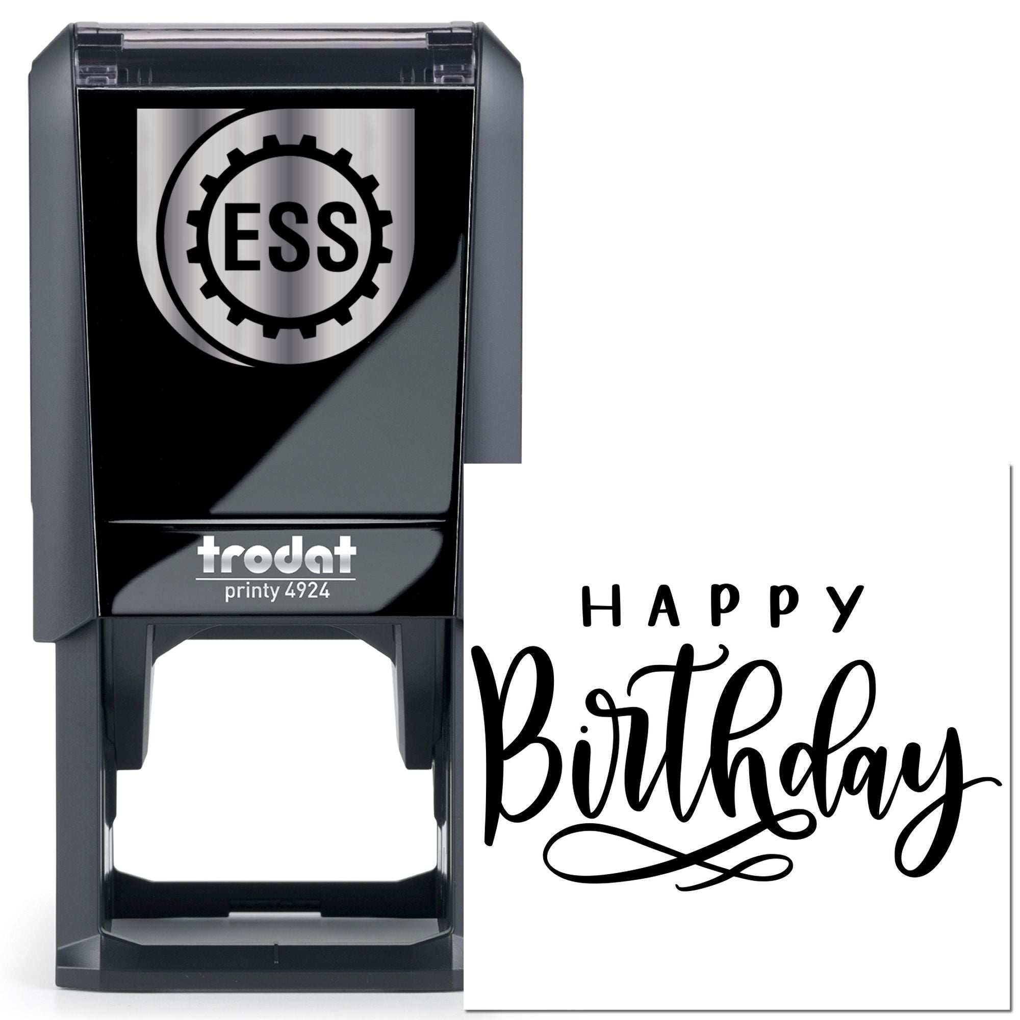 Self-Inking Grand Birthday Party Bash Paper Craft Stamp