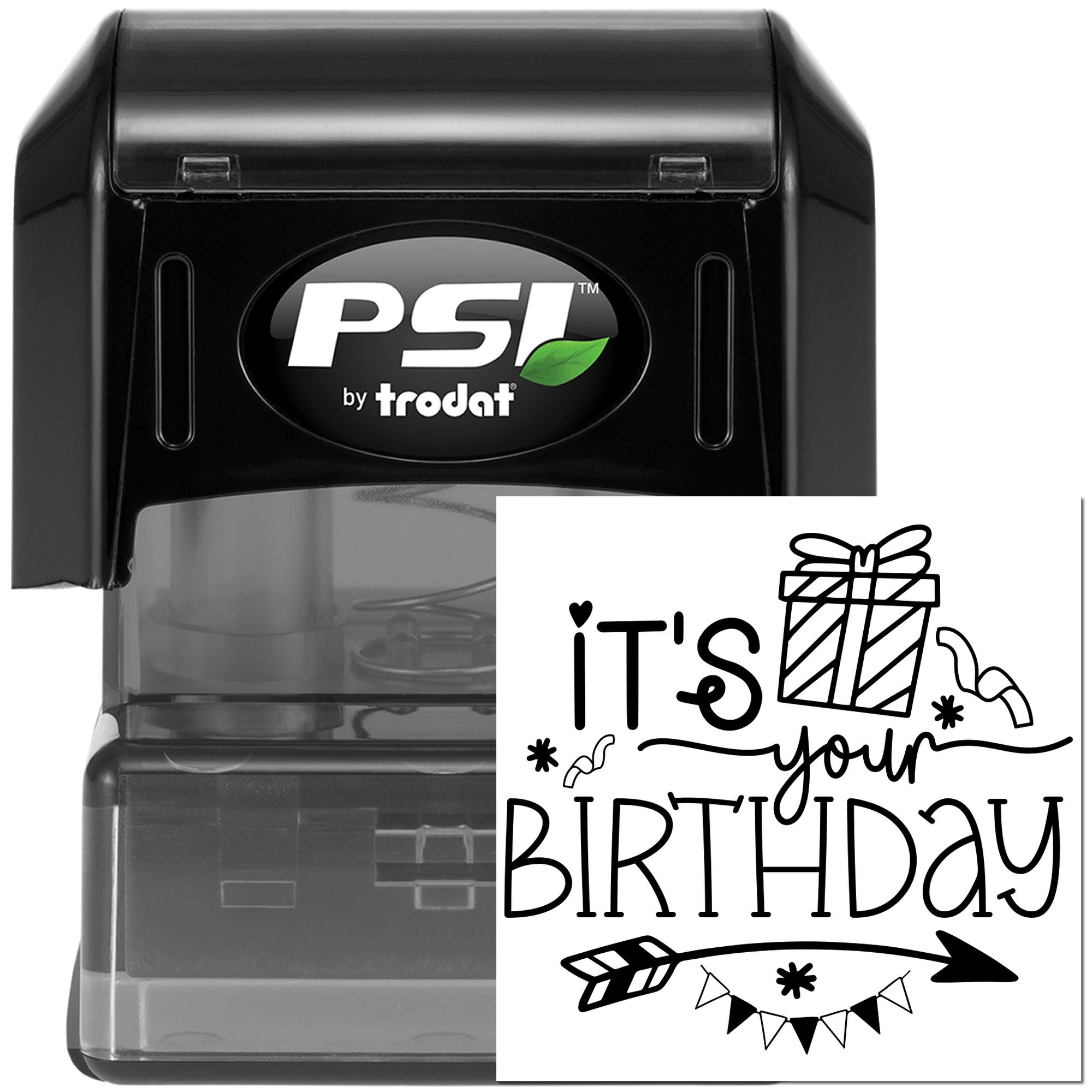 PSI Pre-Inked Birthday Extravaganza Scrapbook Stamp