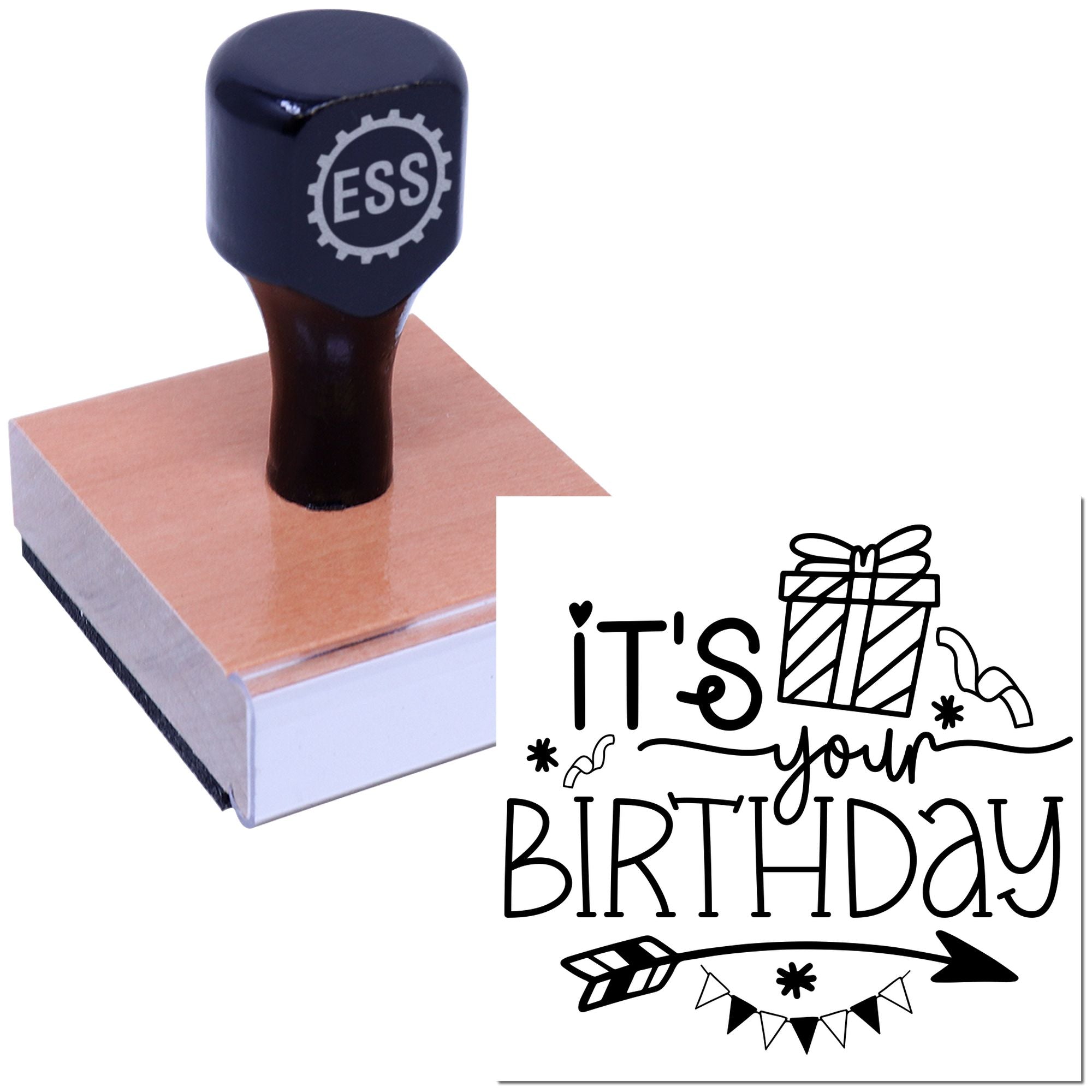 Birthday Extravaganza Crafting Rubber Stamp
