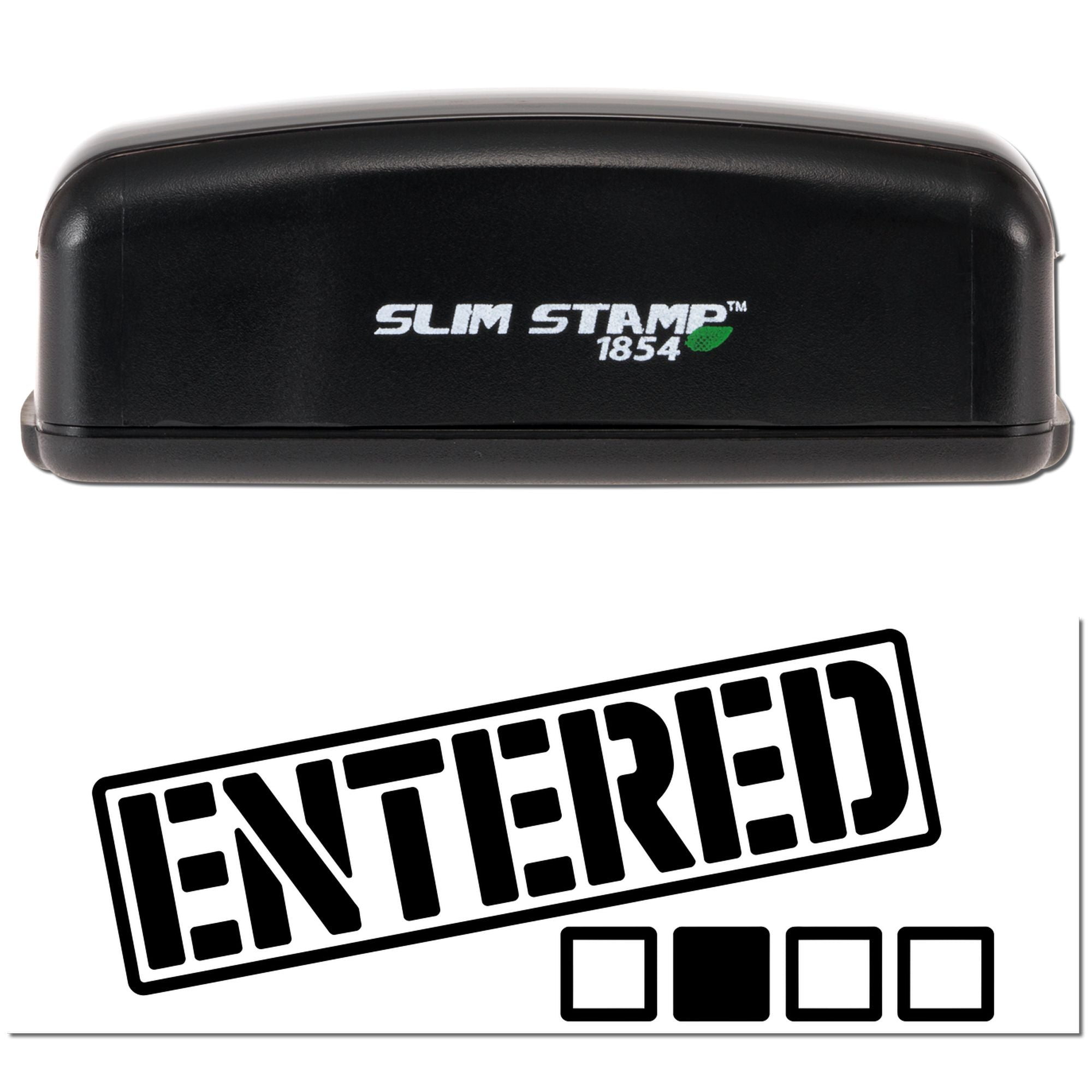 Custom COMPLETED Business Compact Pre-Inked Stamp - Engineer Seal Stamps