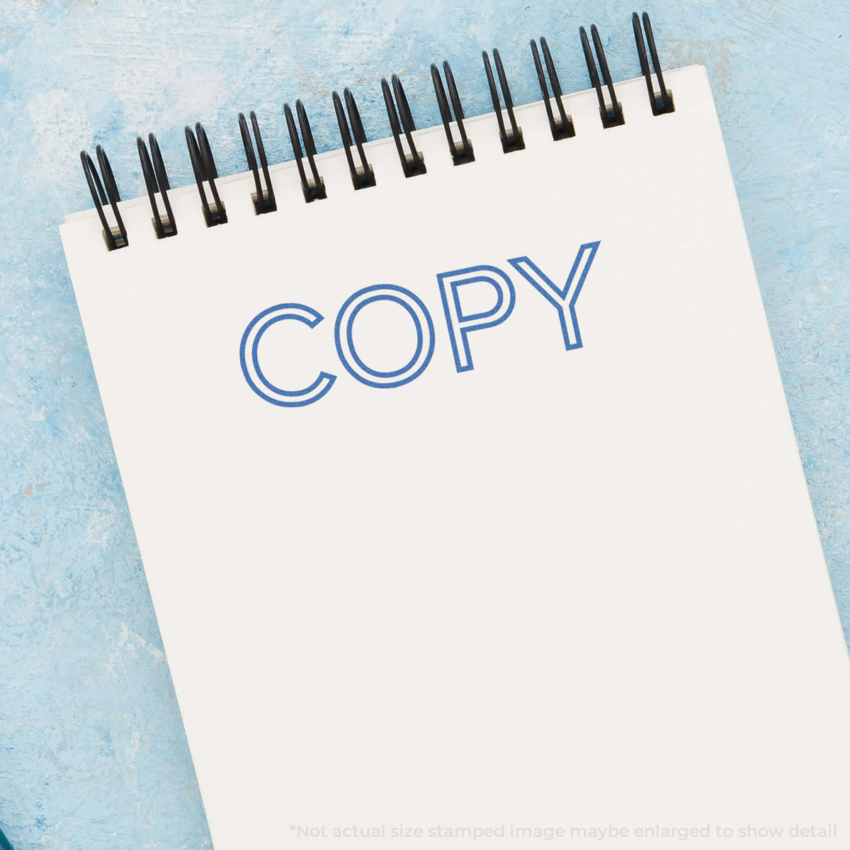 "Copy" Xstamper stamp used on filed paperwork