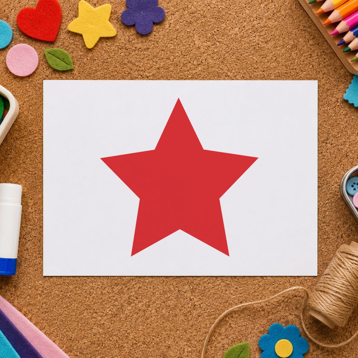 "Star" Xstamper No. 11309 stamp shown in everyday handling