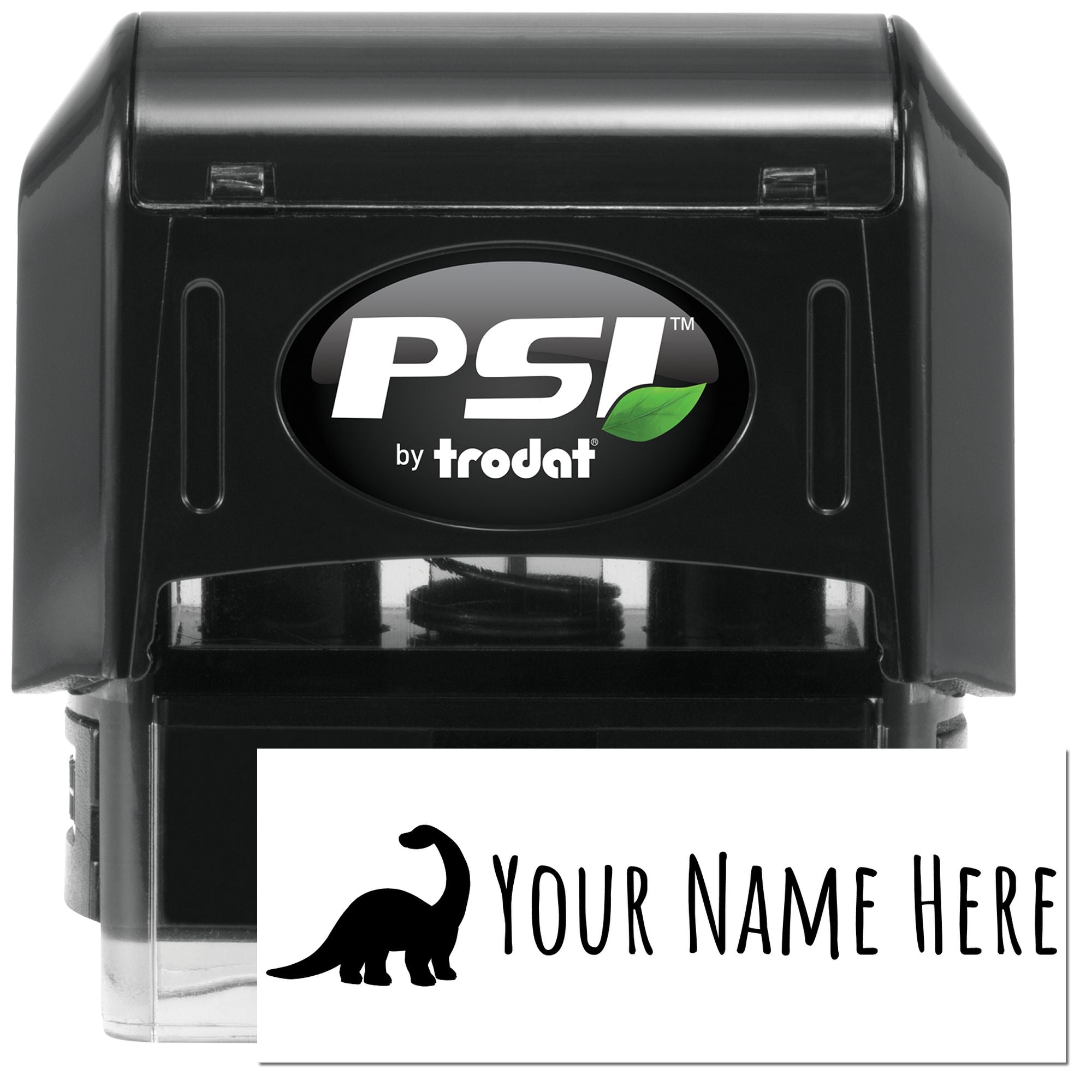 PSI Pre-Inked Dino Delight Customized Inked Stamp - Engineer Seal Stamps