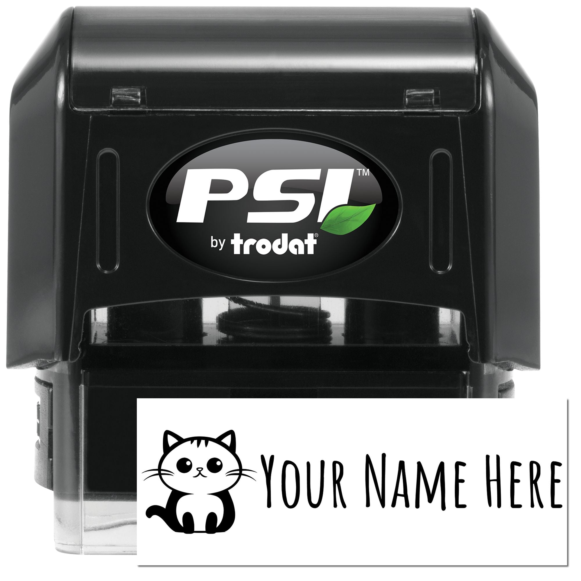 PSI Pre-Inked Whiskers Handmade Inked Stamper - Engineer Seal Stamps