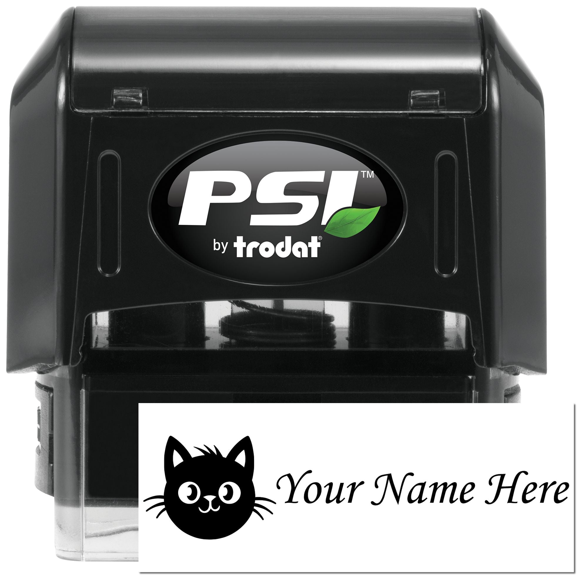 PSI Pre-Inked Whisker Wonder Customize Name Stamper - Engineer Seal Stamps