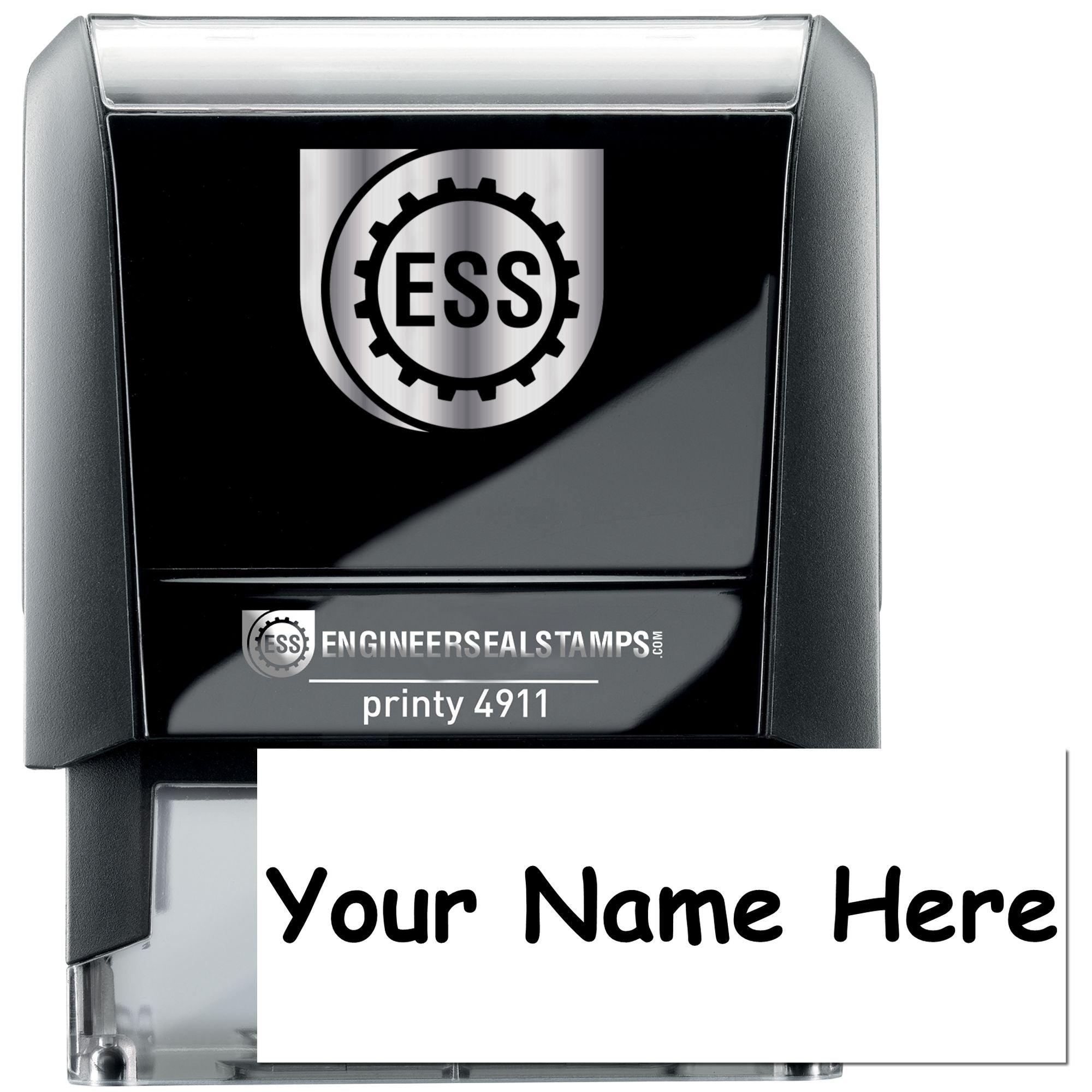 Self-Inking Comic Sans Customize Ink Stamper - Engineer Seal Stamps